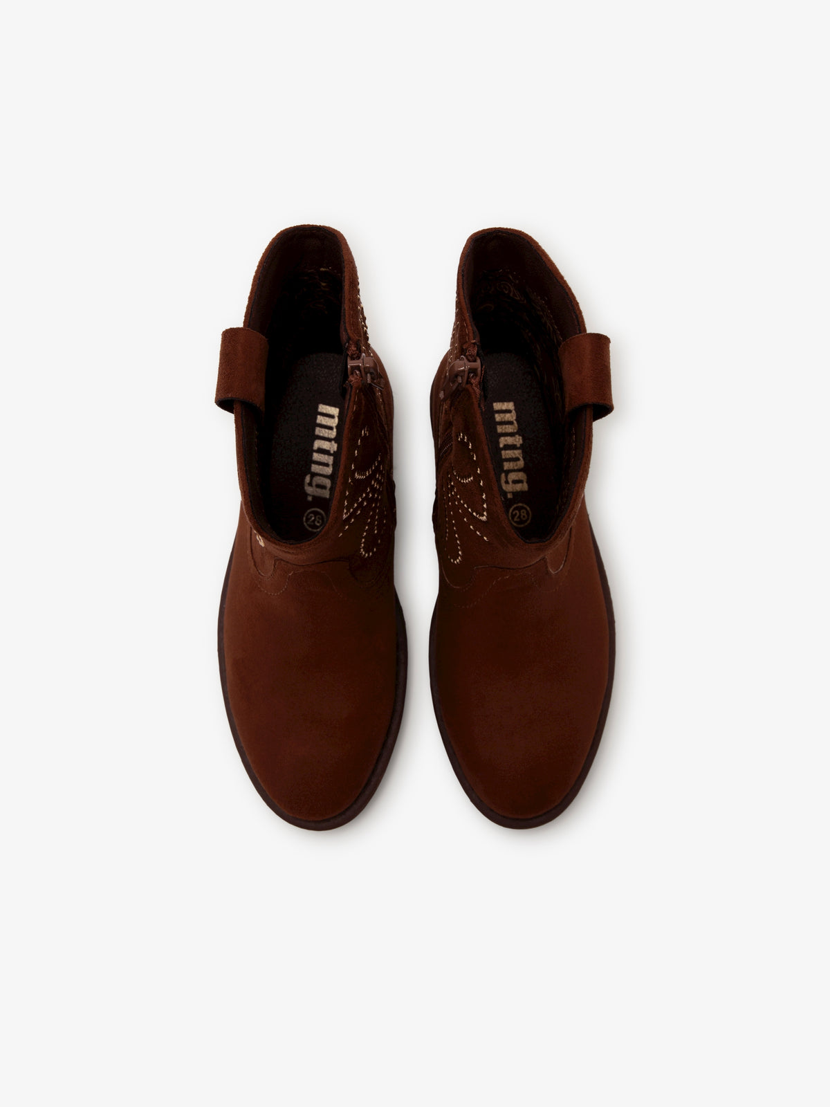 botines Niña Botines marron 02