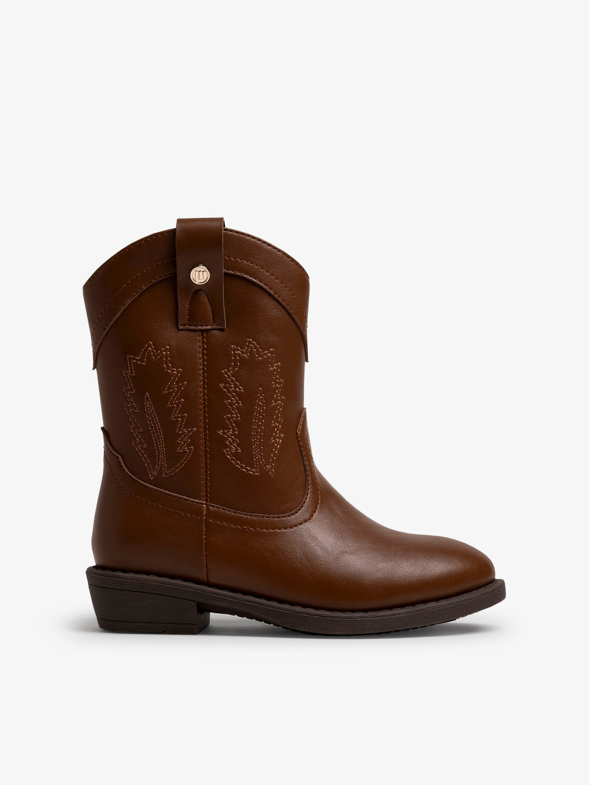 botas Niña Botines de niña marron 01