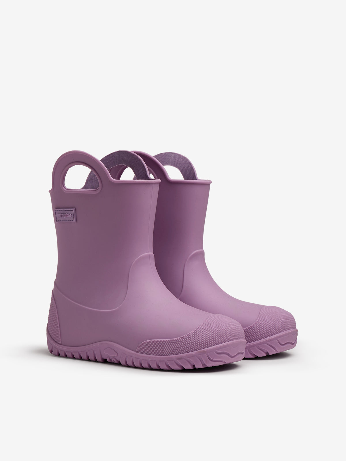 botines Niña Botas de agua lila 04