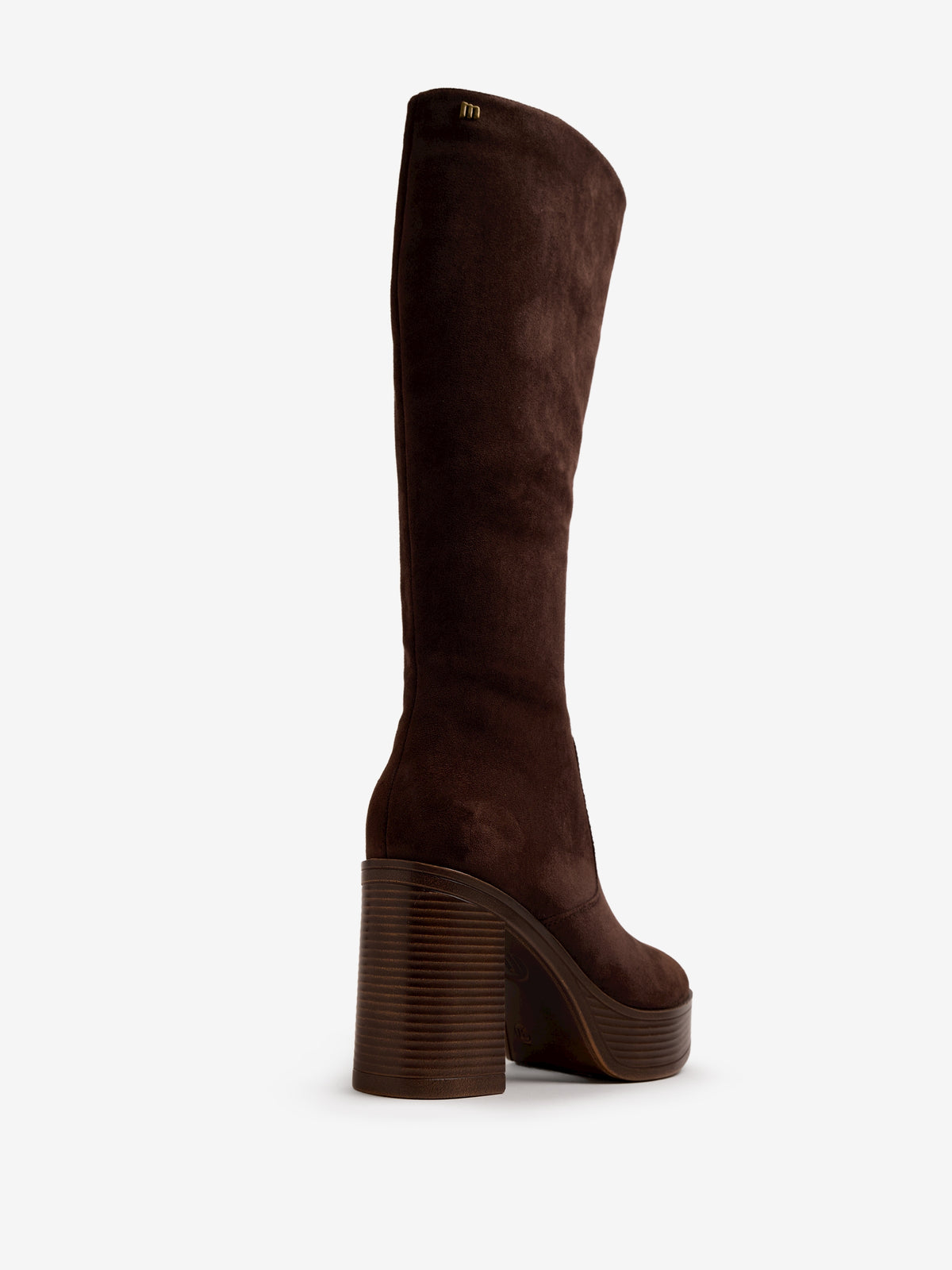 botas de tacón Mujer Botas altas mujer marron 07