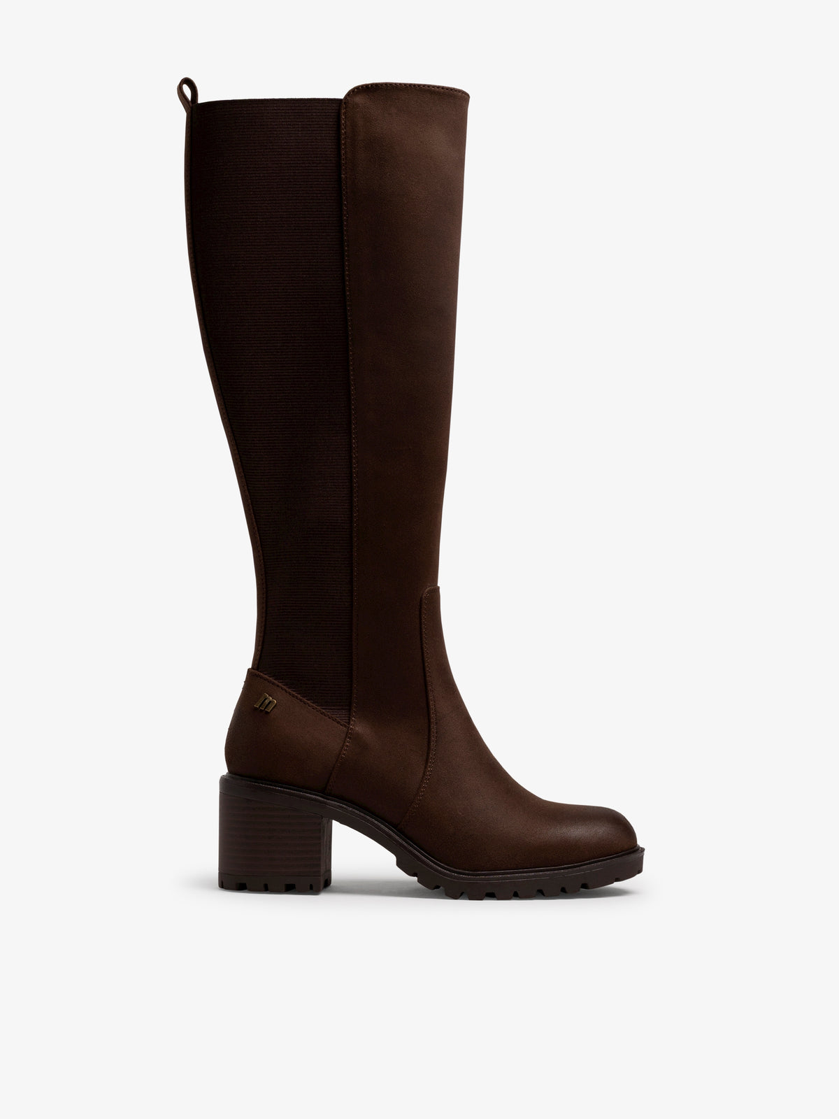 botas de tacón Mujer Botas marron 01