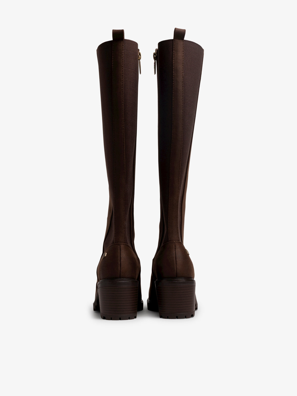 botas de tacón Mujer Botas marron 03