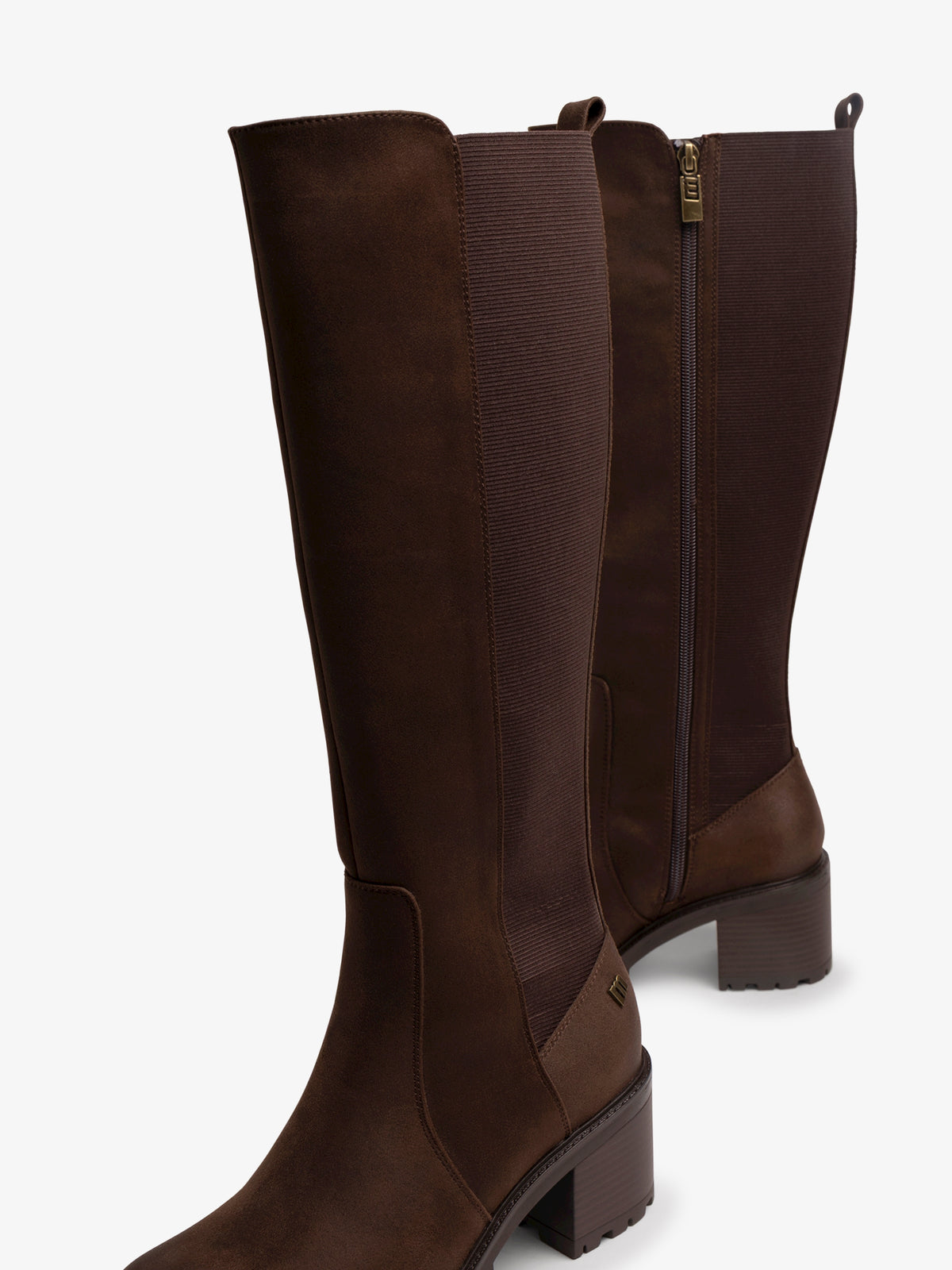 botas de tacón Mujer Botas marron 04