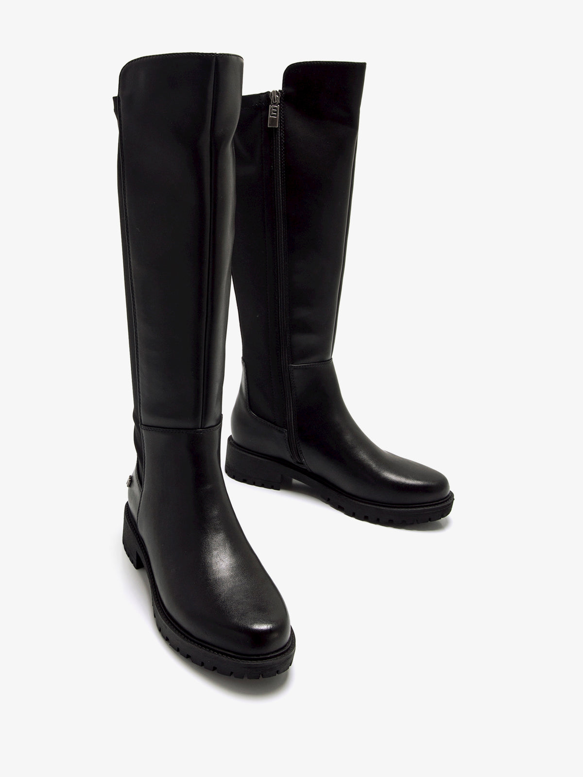 botas planas Mujer Botas para mujer negro 06