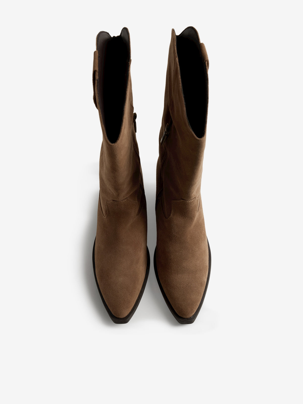 botas de tacón Mujer Botas marron 02