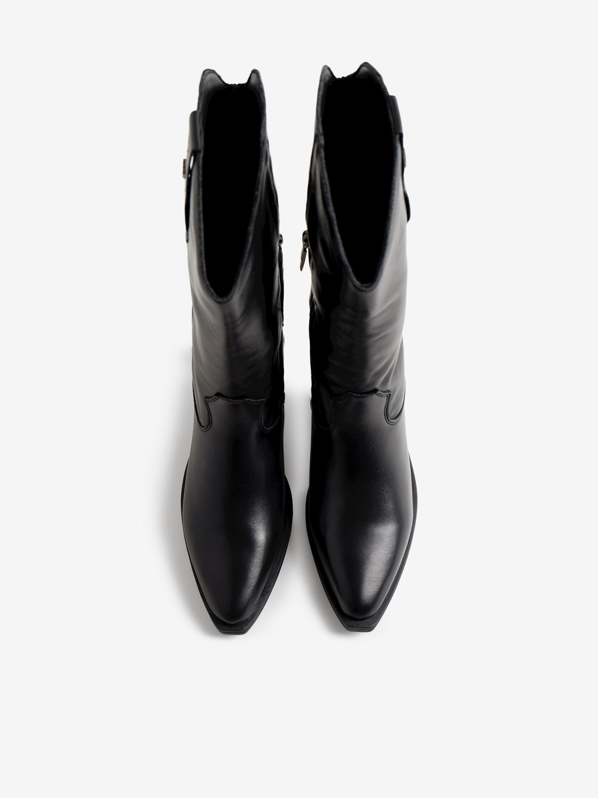 botas de tacón Mujer Botas negro 02