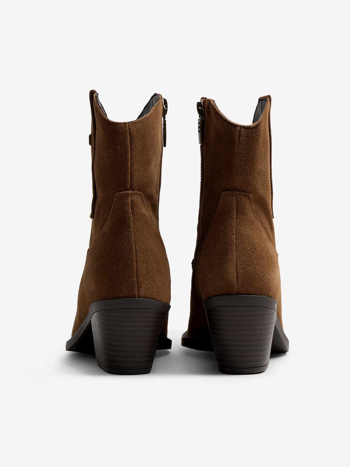 botines de tacón Mujer Botines marron 03