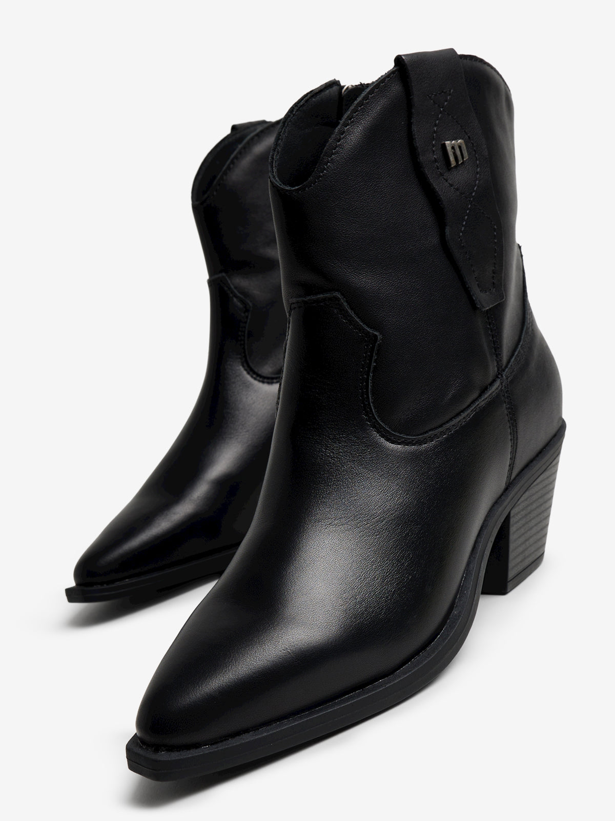 botines de tacón Mujer Botines negro 06
