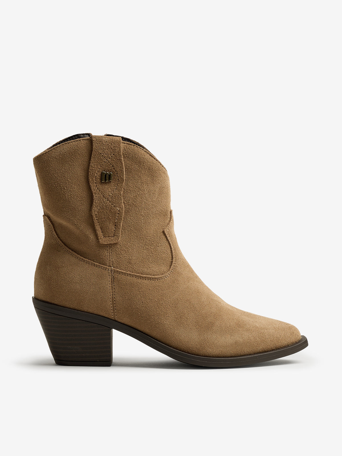 botines de tacón Mujer Botines marron 01