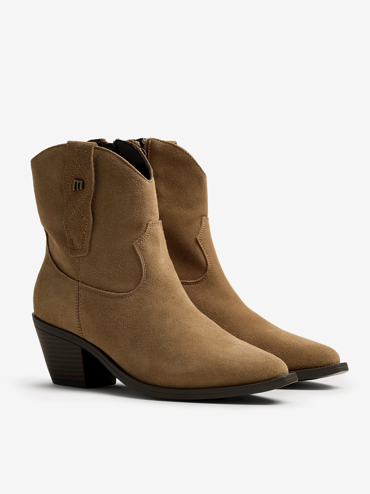 botines de tacón Mujer Botines marron 05