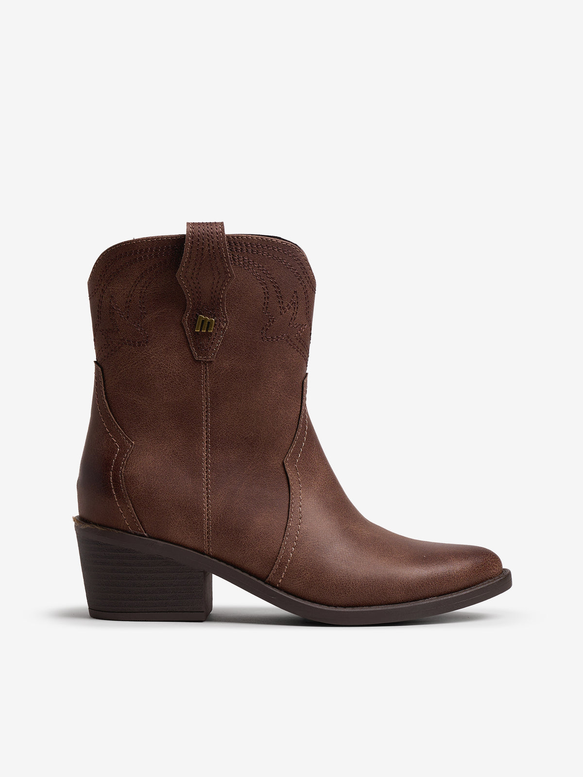 botines planos Mujer Botines marron 01