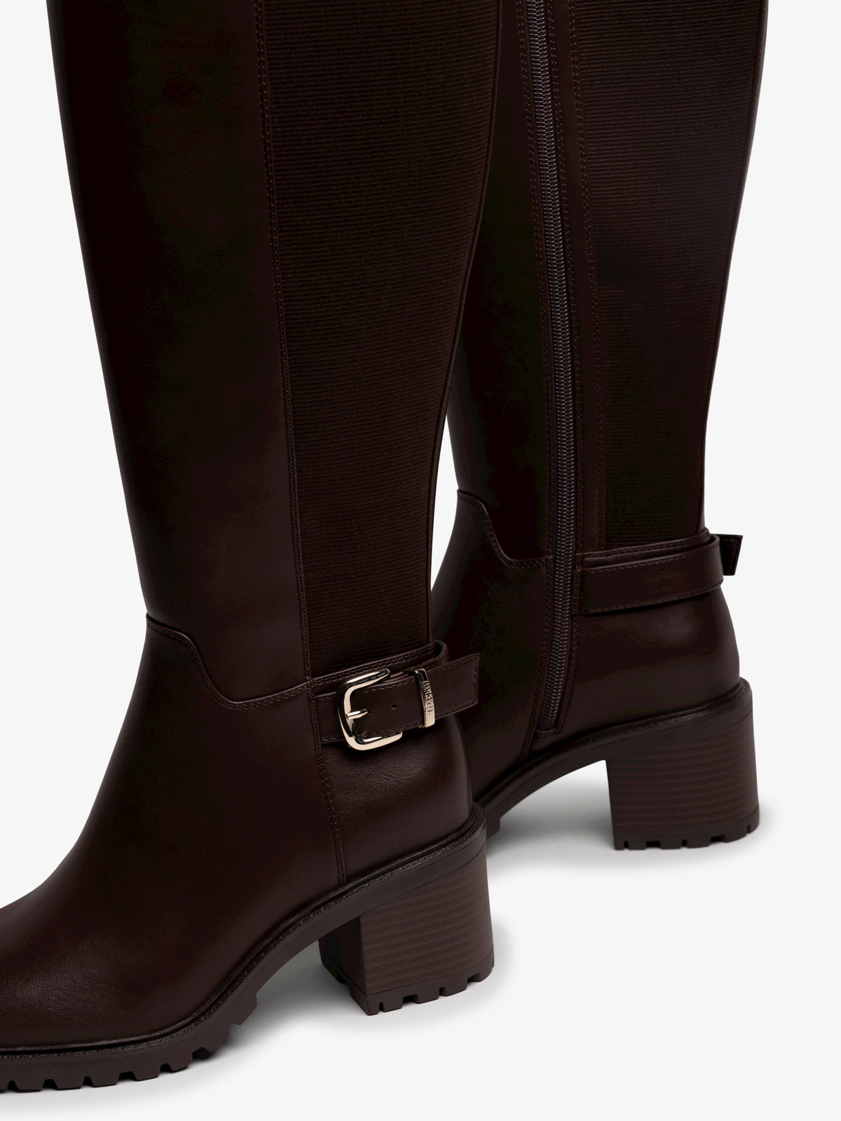 botas de tacón Mujer Botas marron 04