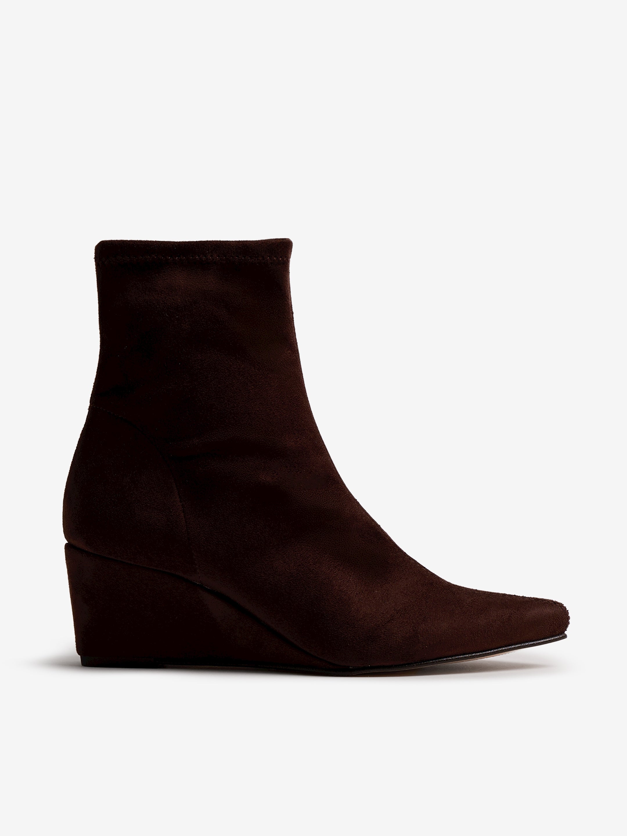 botines de tacón Mujer Botines marron 01