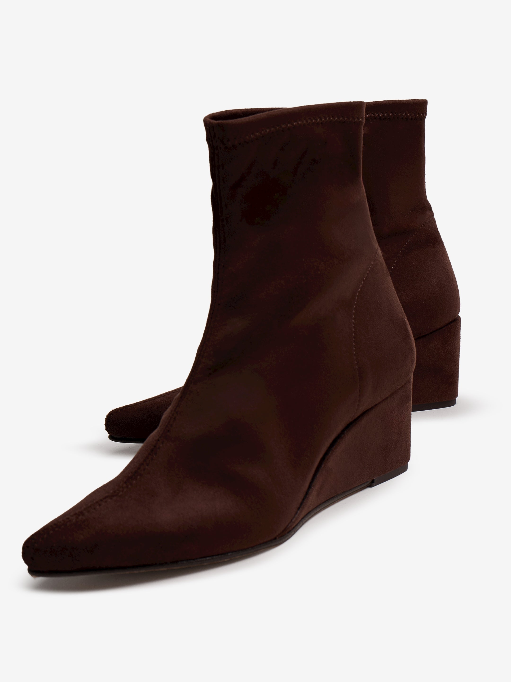 botines de tacón Mujer Botines marron 04