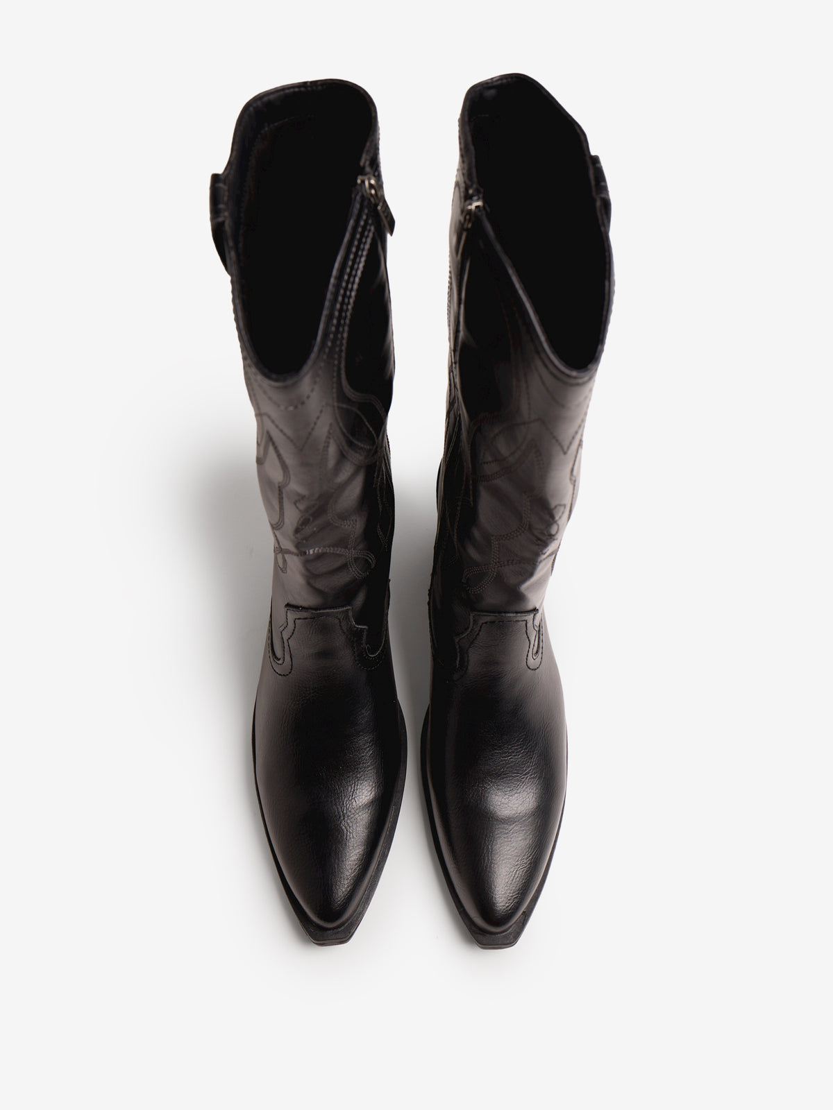botas de tacón Mujer Botas negro 02
