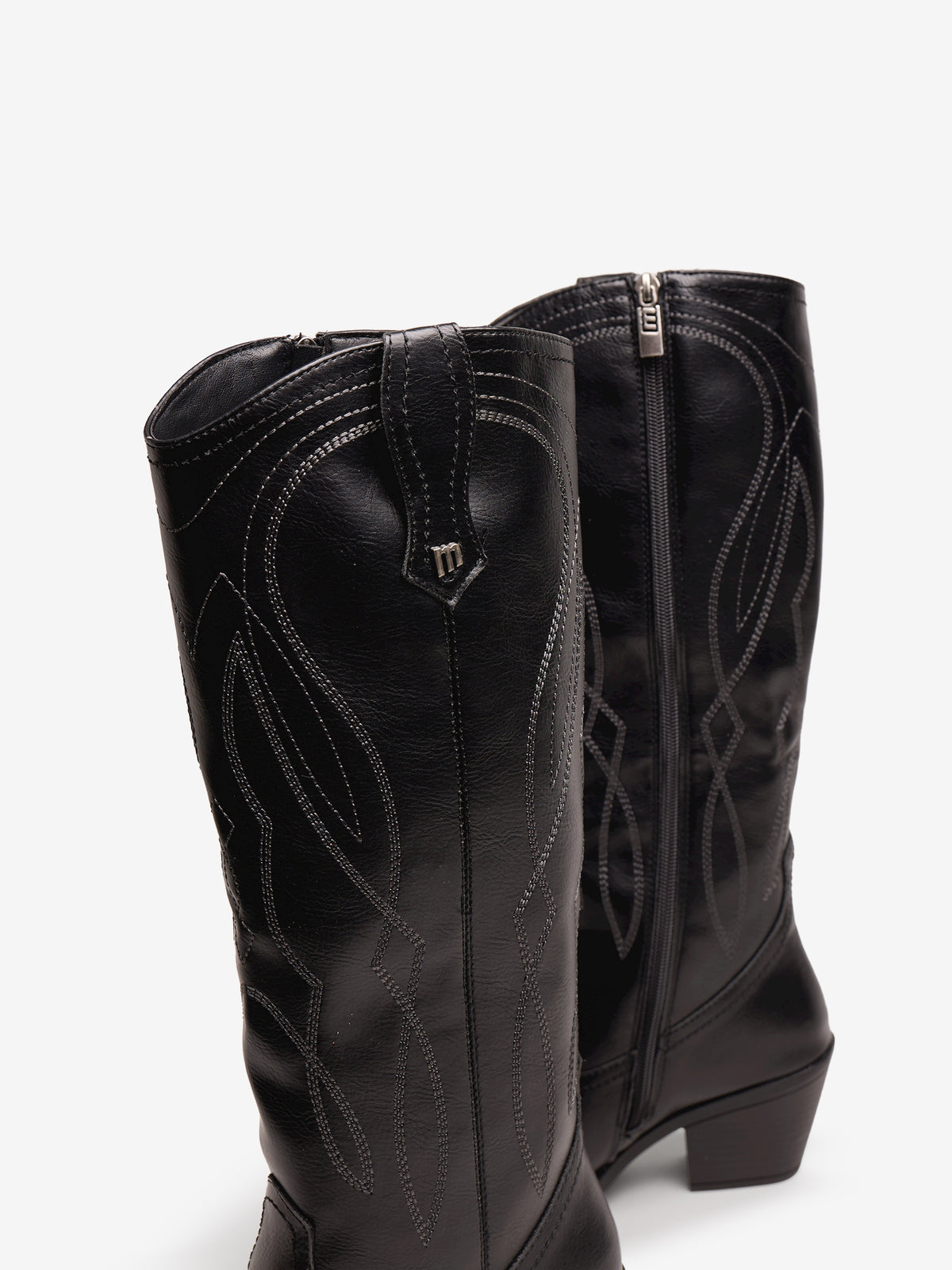 botas de tacón Mujer Botas negro 06