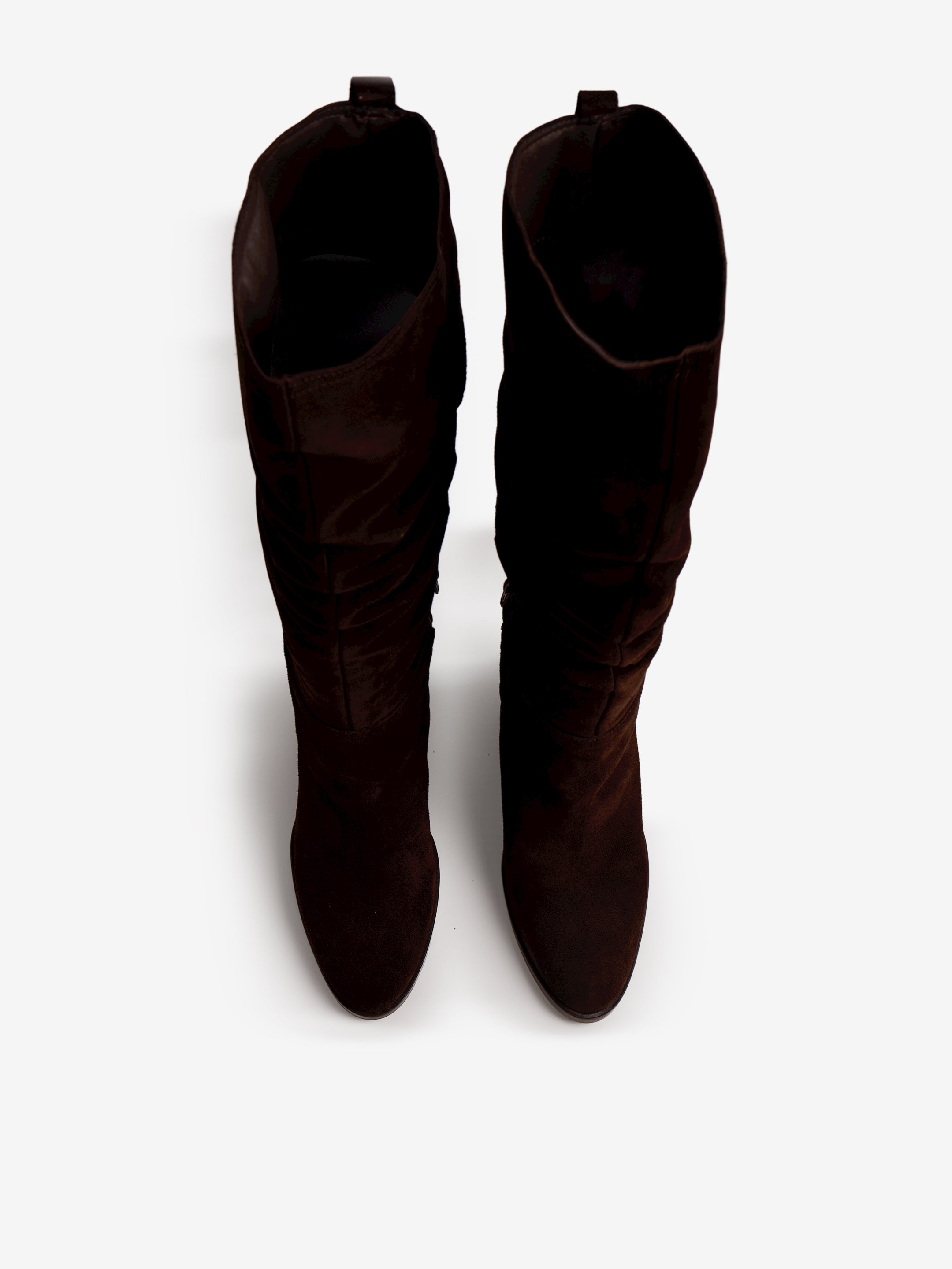 botas de tacón Mujer Botas marron 02