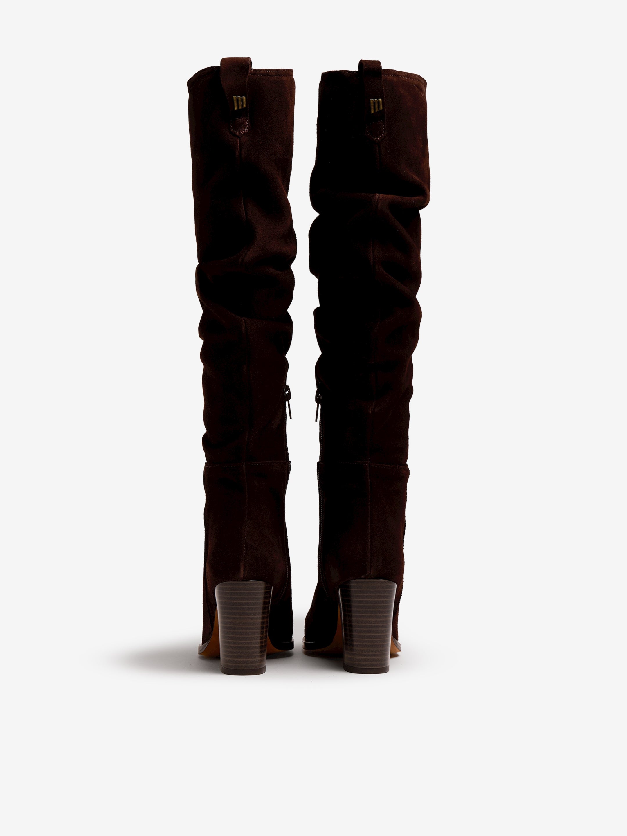 botas de tacón Mujer Botas marron 03