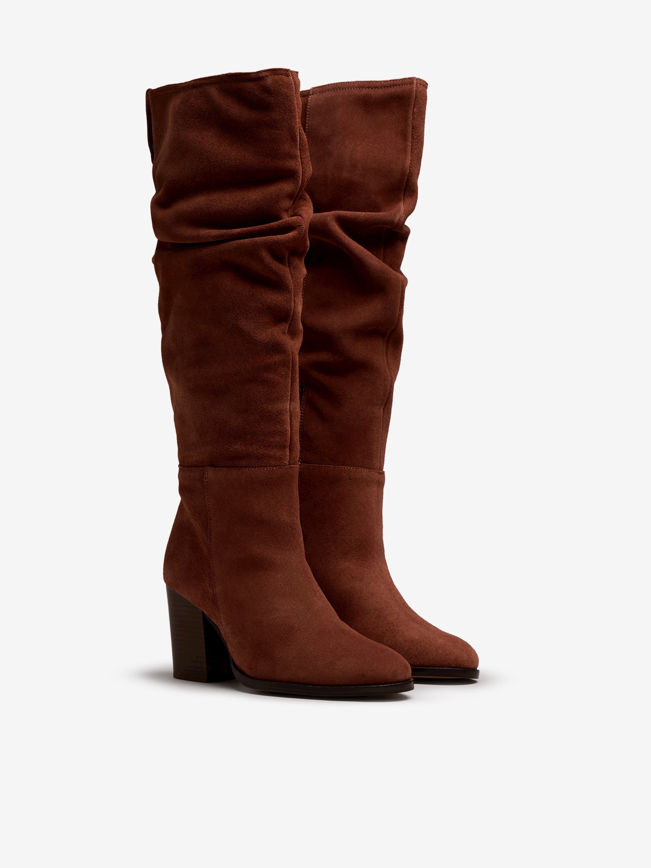 botas de tacón Mujer Botas marron 05