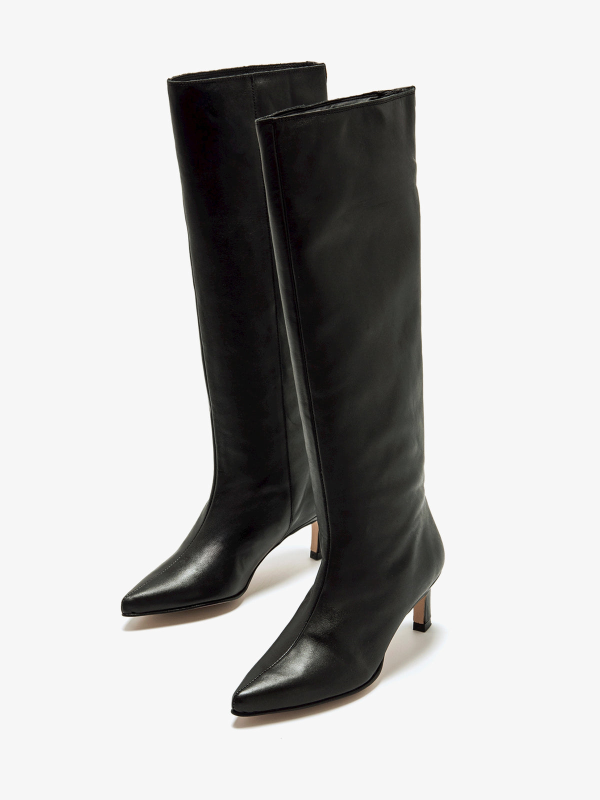 botas de tacón Mujer Botas de tacón negro 02