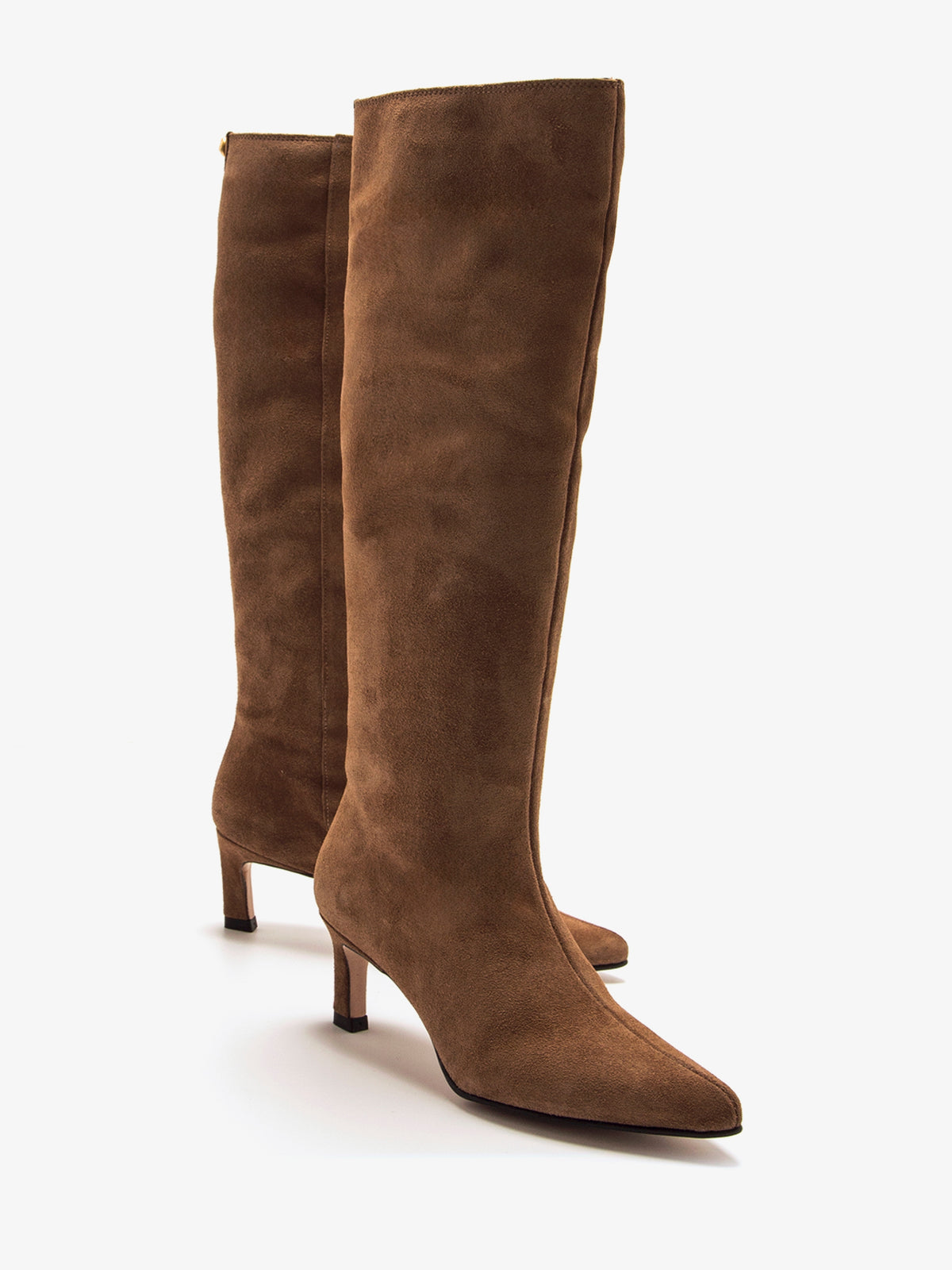 botas de tacón Mujer Botas de tacón marron 04