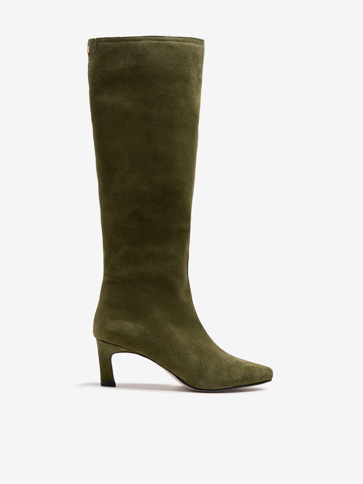 botas de tacón Mujer Botas verde 01