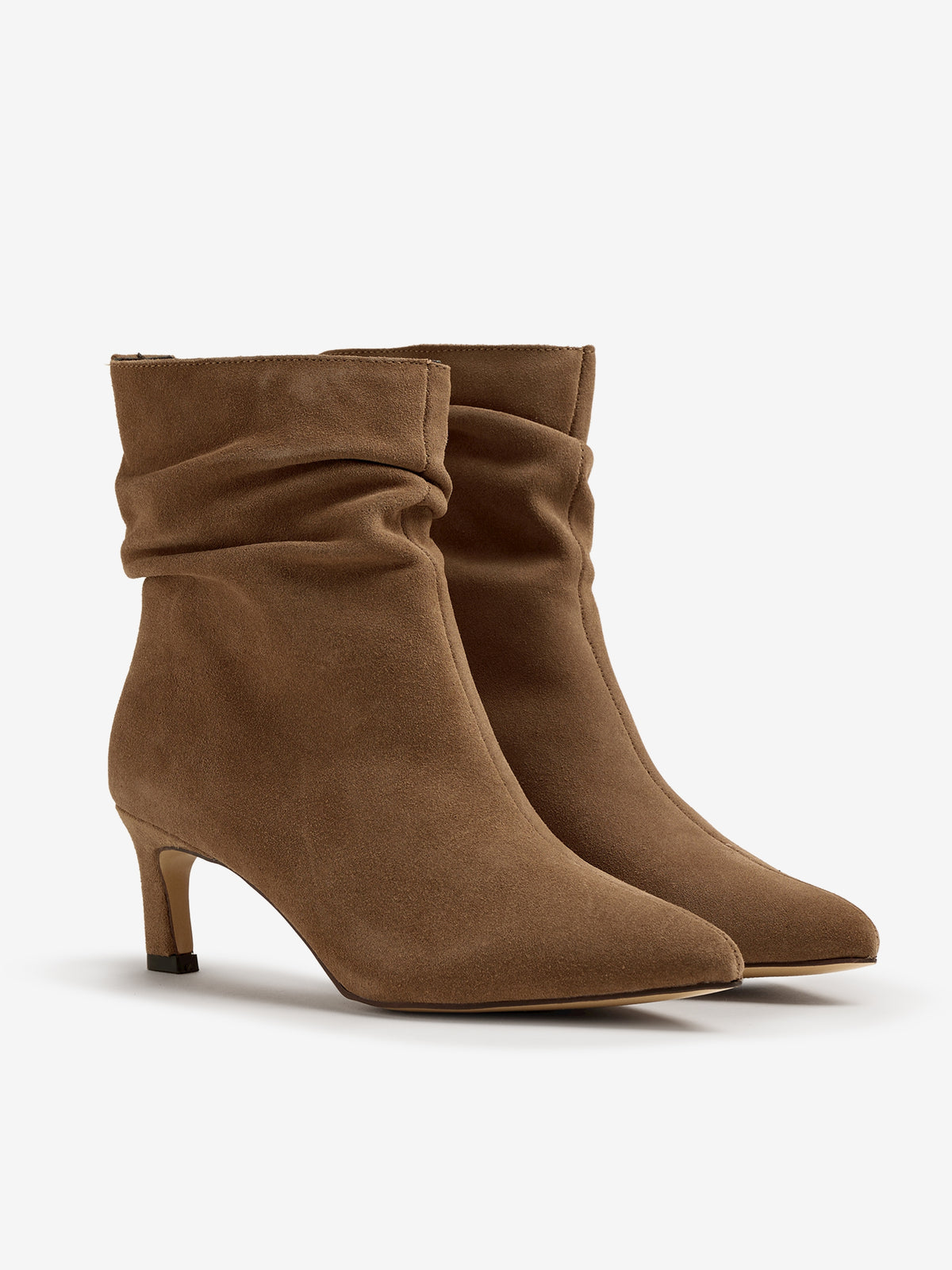 botines de tacón Mujer Botines de mujer beige 05