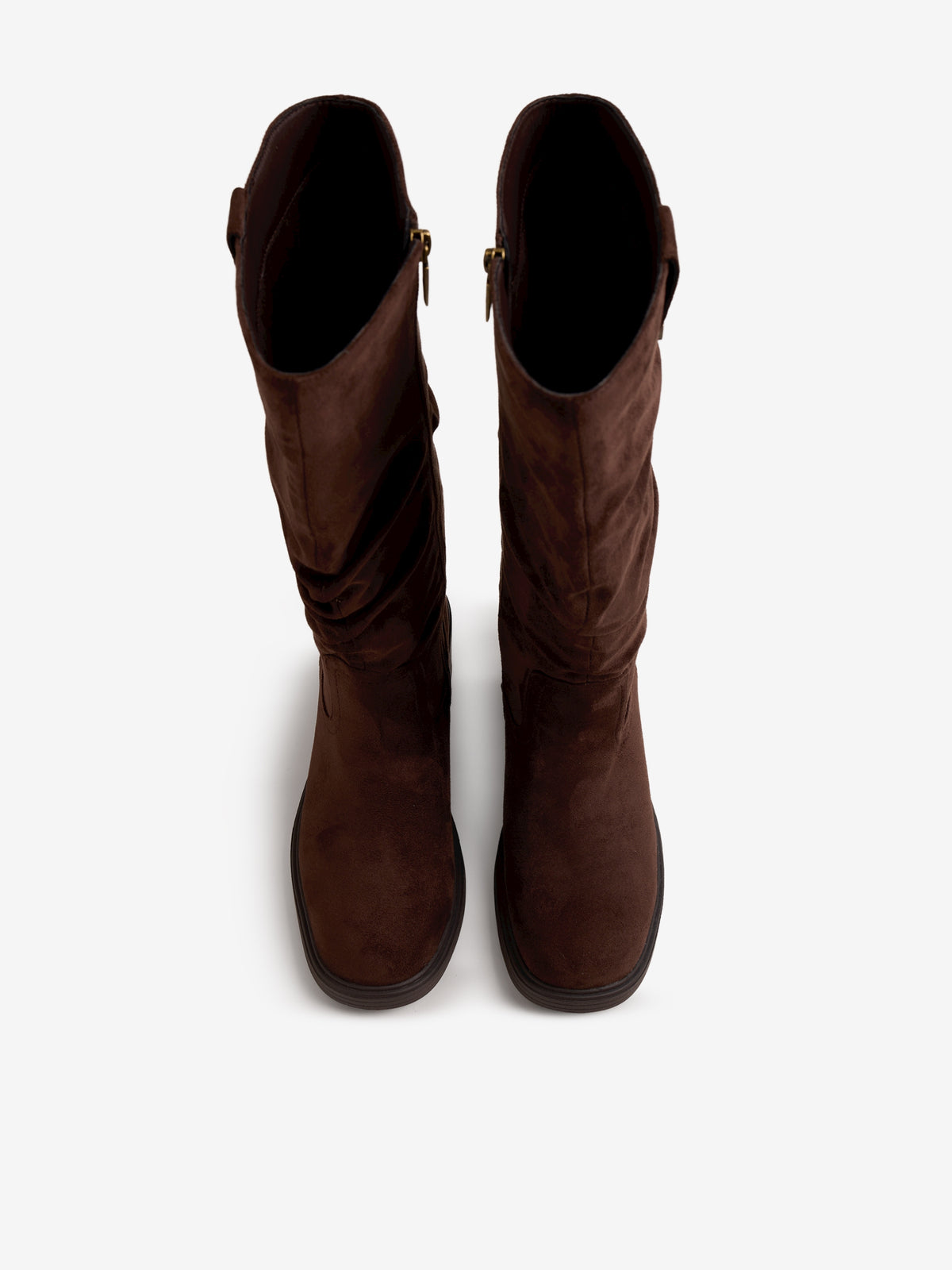botas de tacón Mujer Botas marron 02