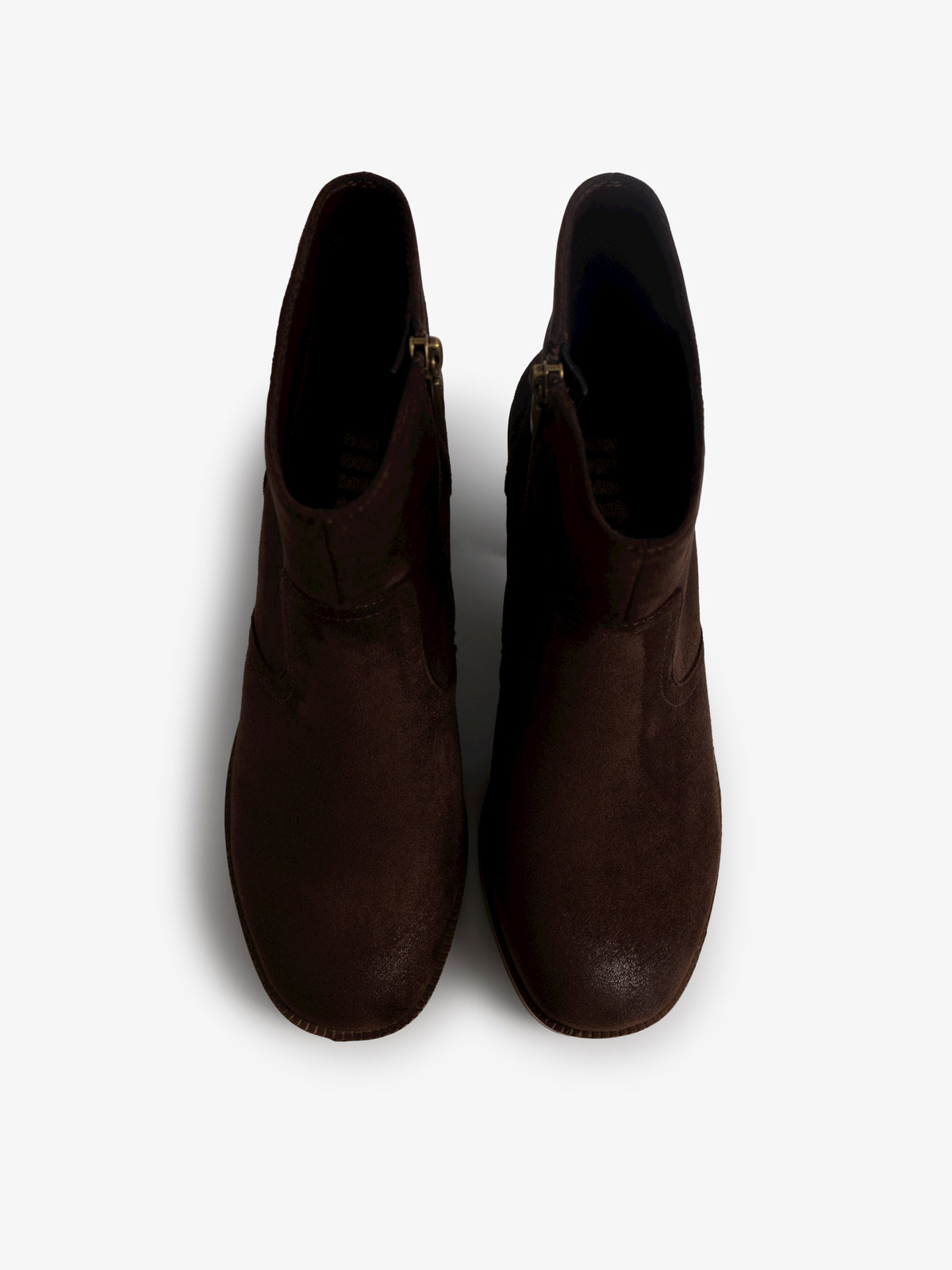 botines de tacón Mujer Botines marron 02