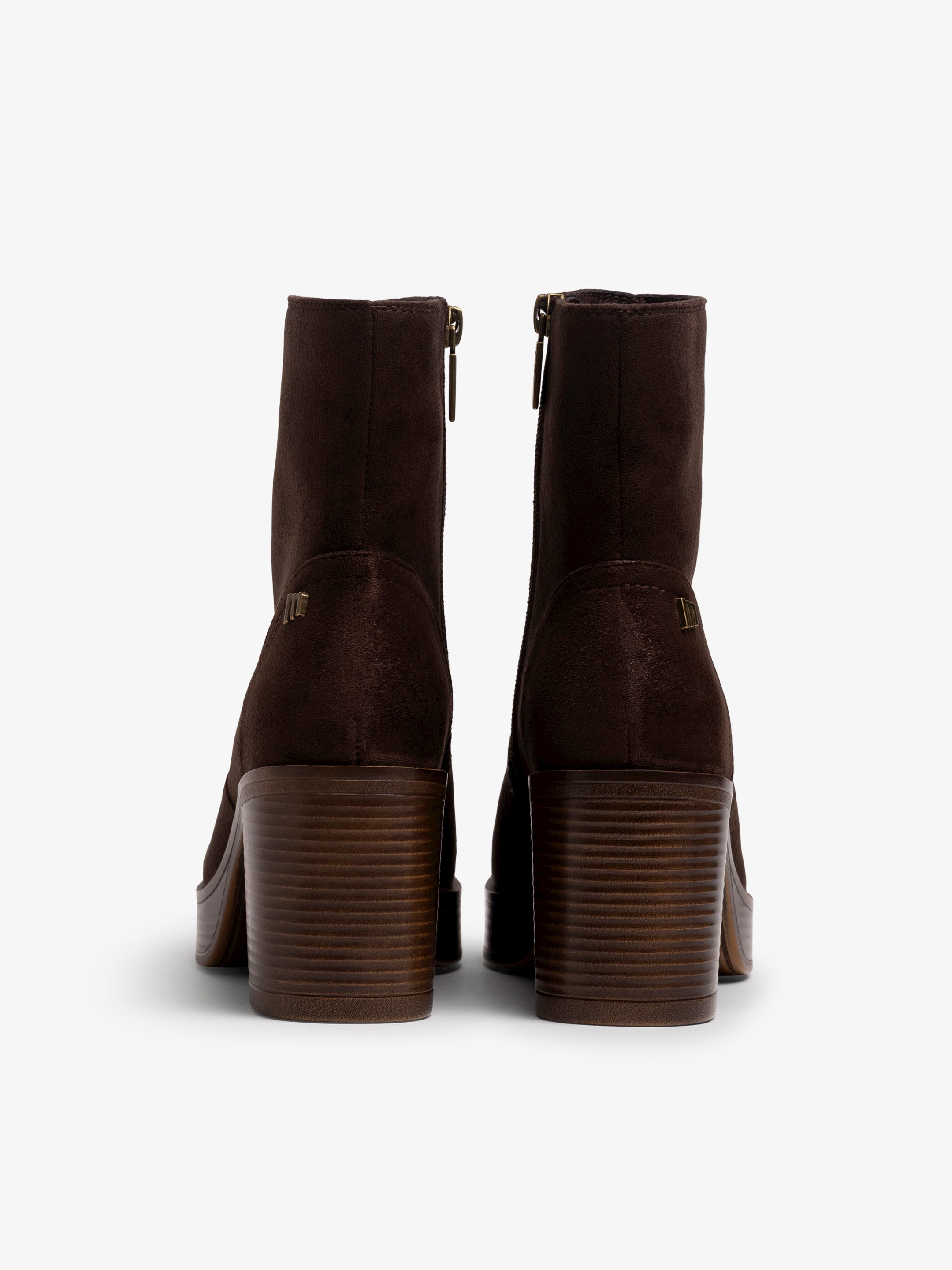 botines de tacón Mujer Botines marron 03