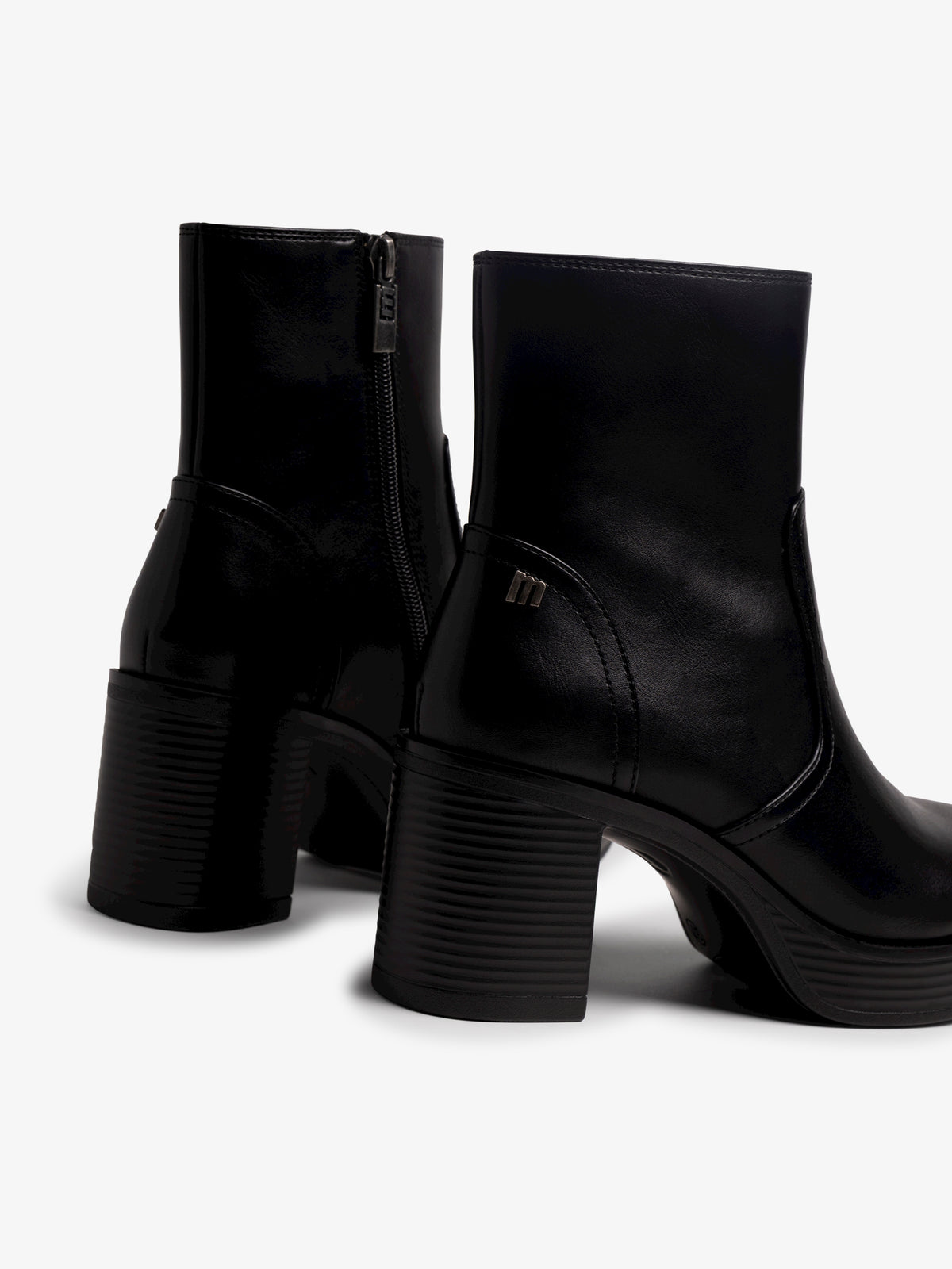 botines de tacón Mujer Botines de tacón de Mujer negro 06