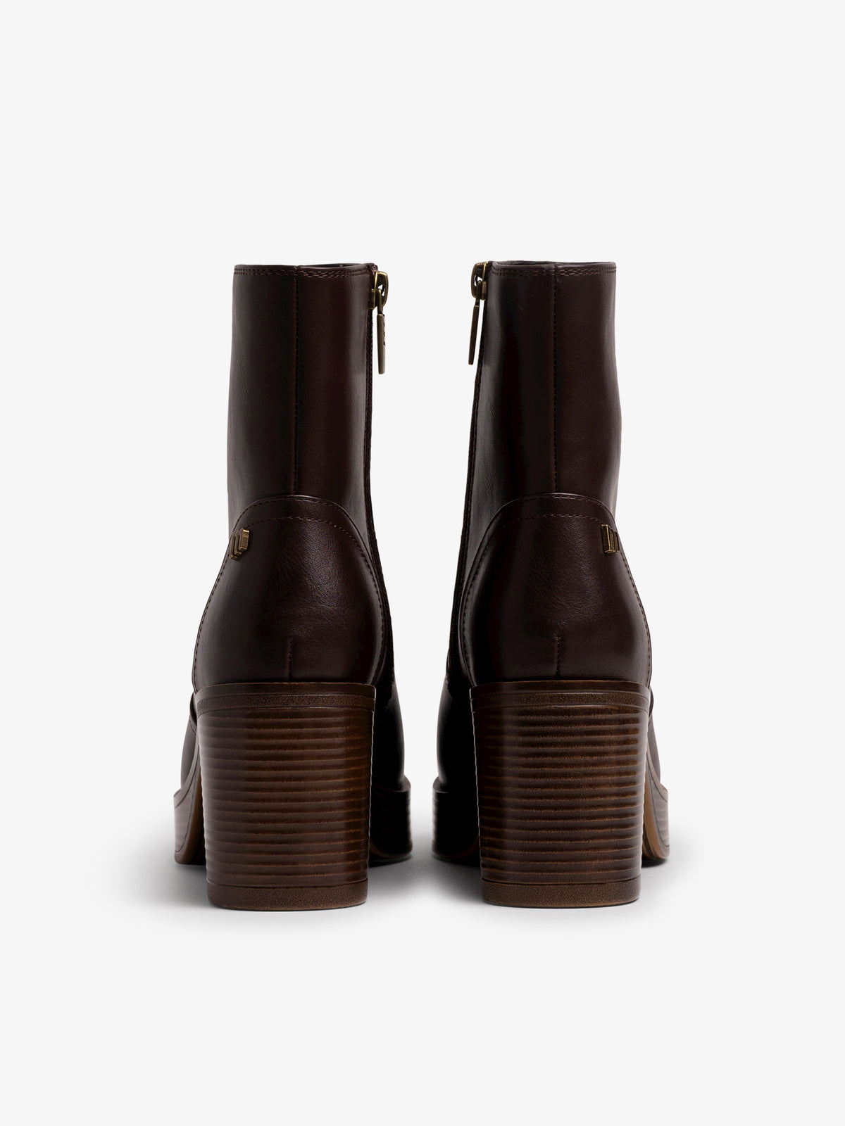 botines de tacón Mujer Botines marron 03