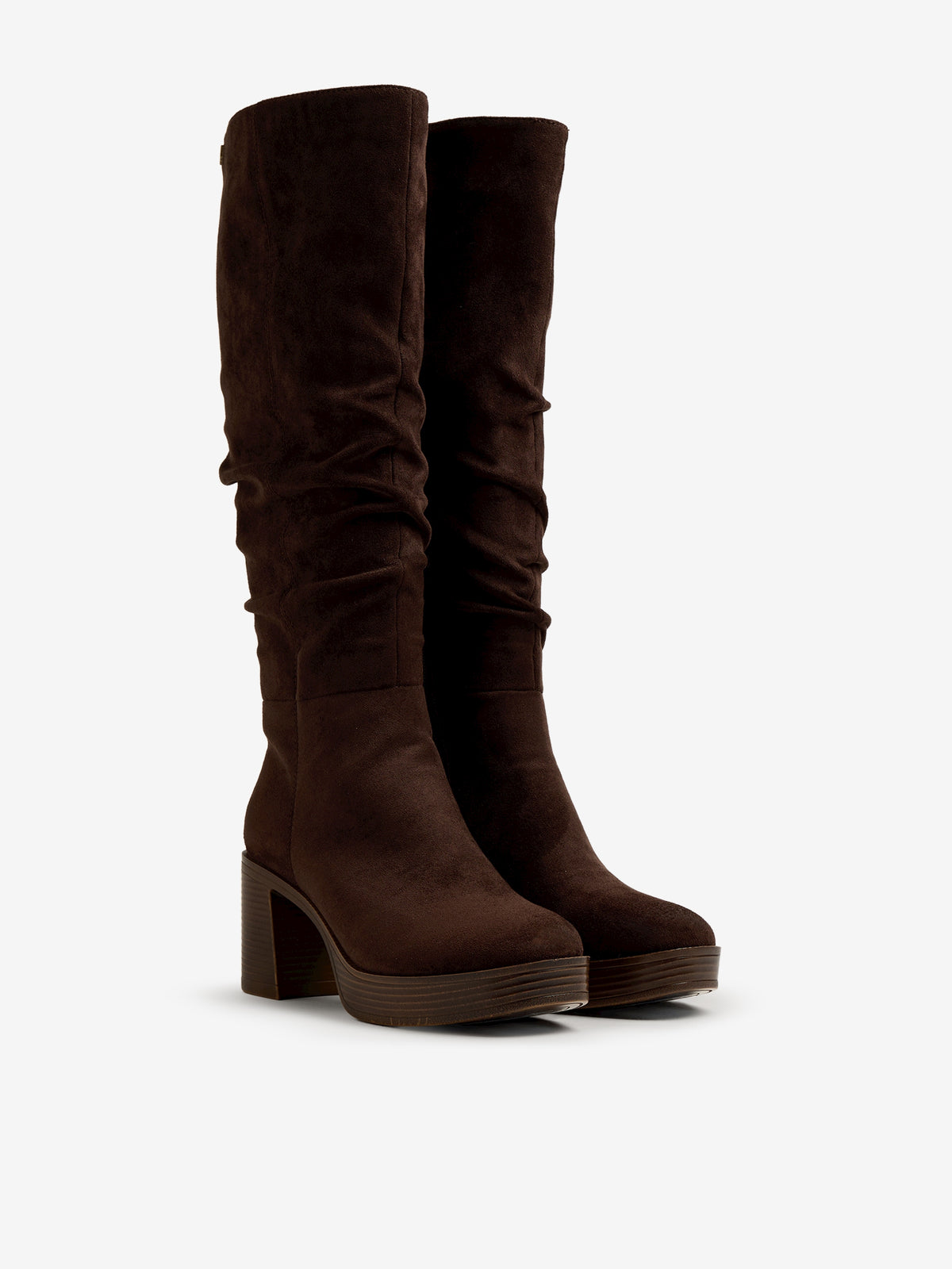 botas de tacón Mujer Botas marron 05