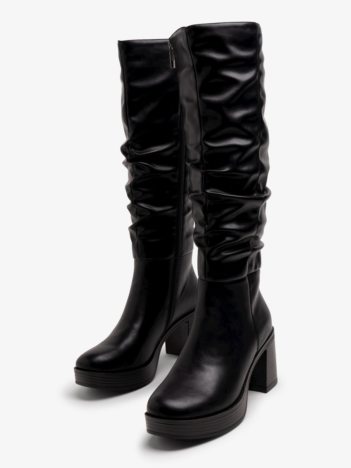 botas de tacón Mujer Botas negro 04