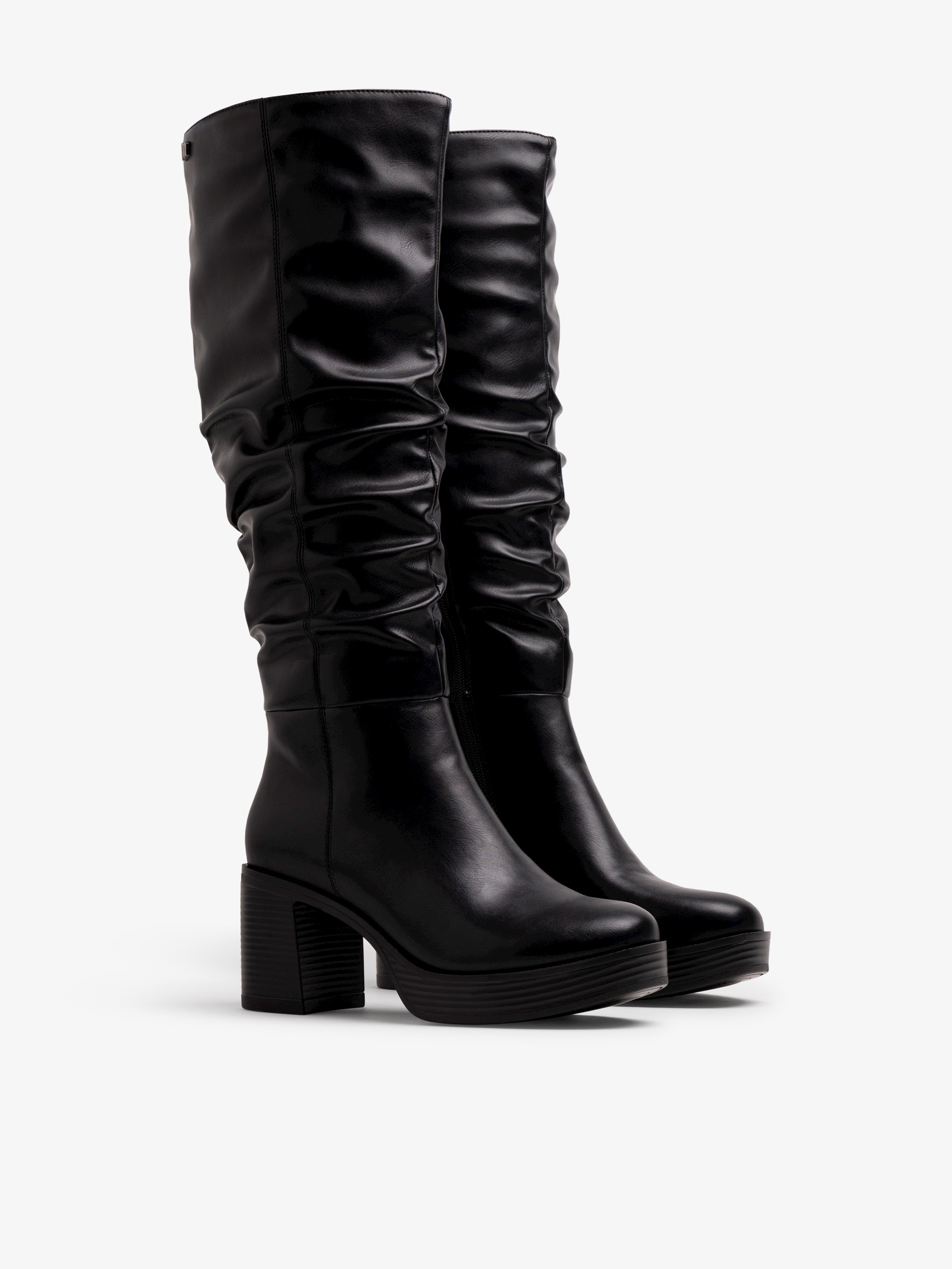 botas de tacón Mujer Botas negro 05