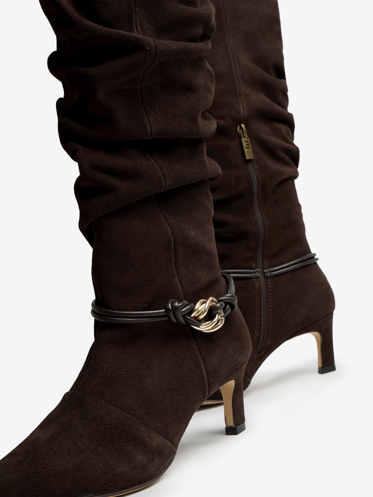 botas de tacón Mujer Botas marron 06