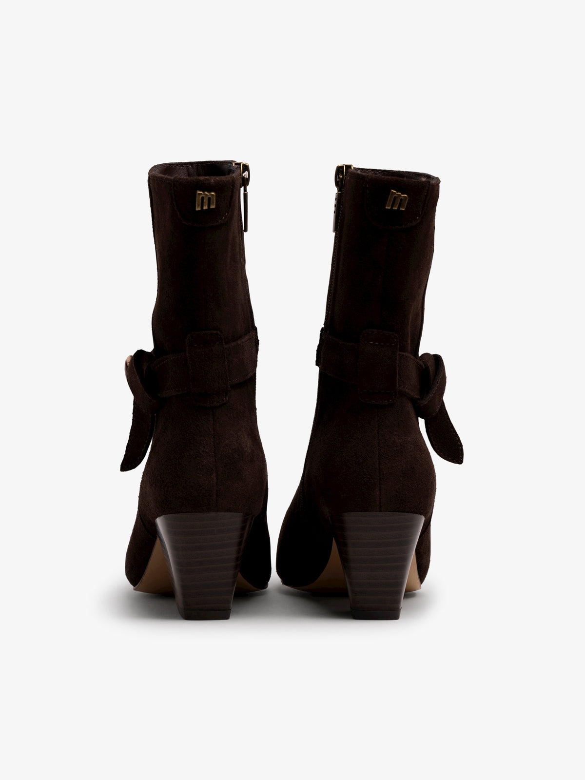 botines de tacón Mujer Botines marron 03
