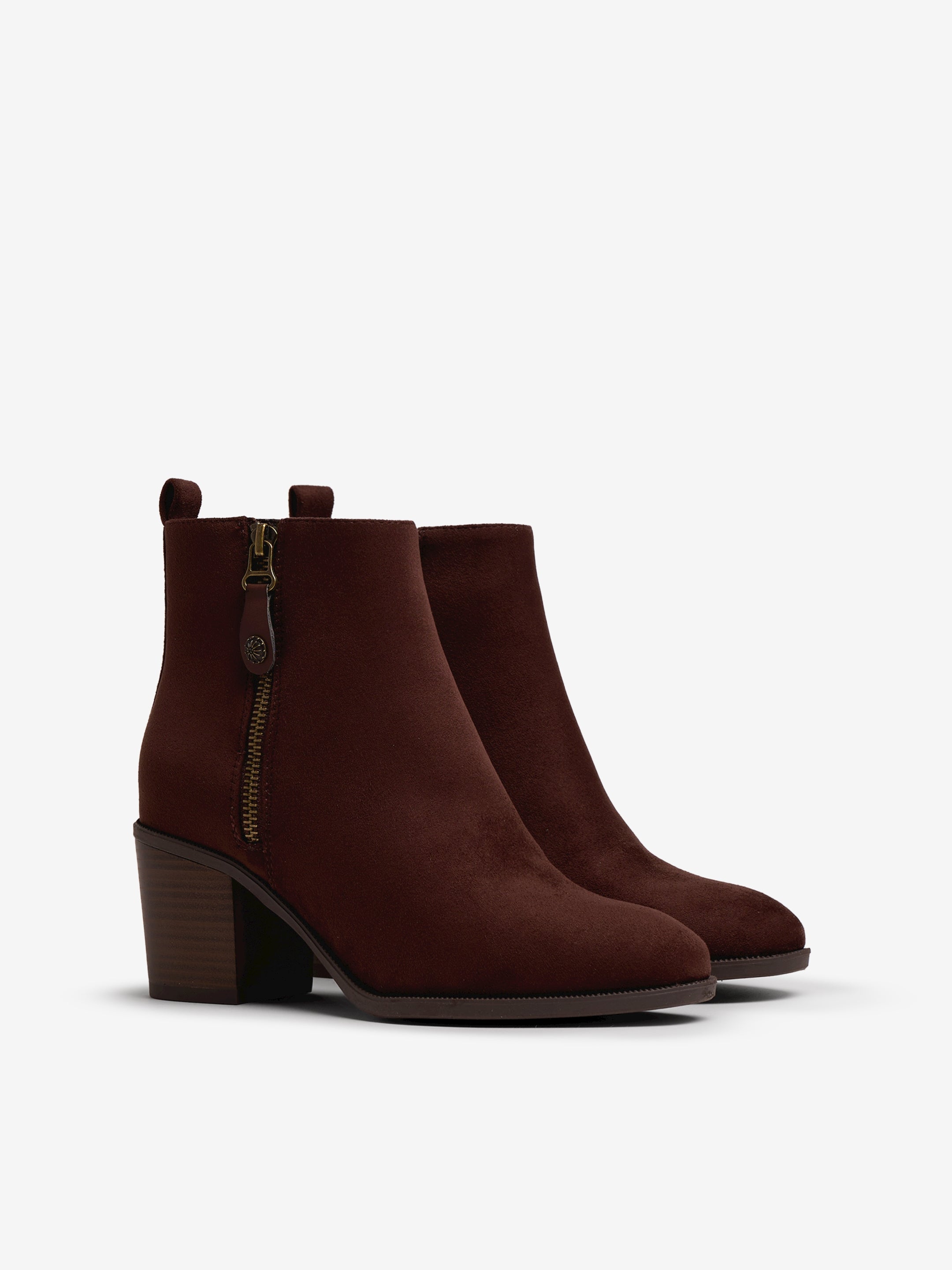botines de tacón Mujer Botines marron 05