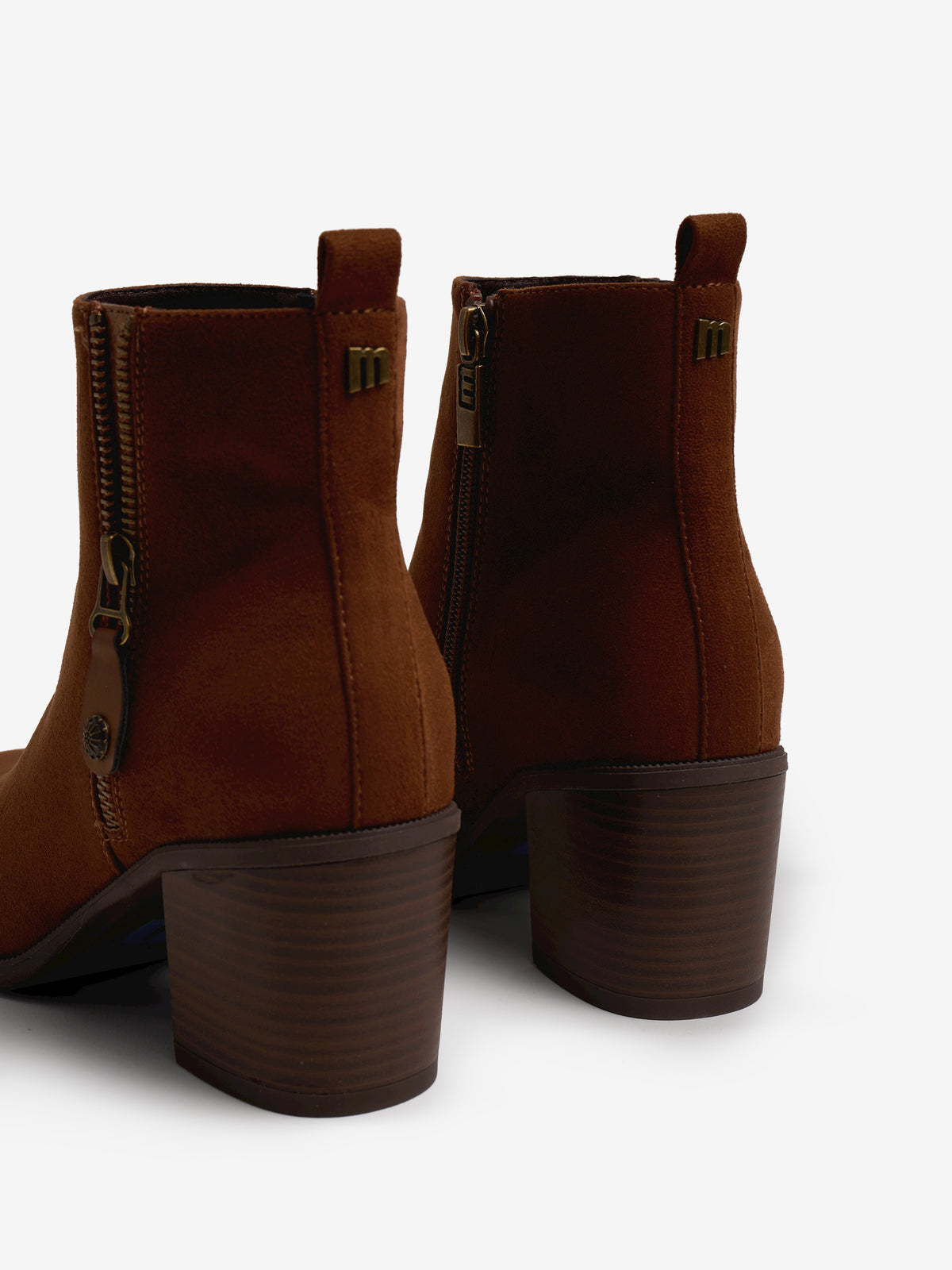botines de tacón Mujer Botines marron 04