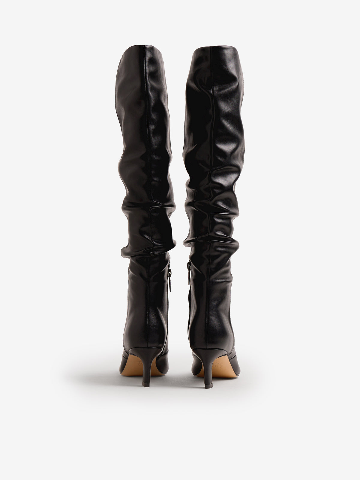 botas de tacón Mujer Botas negro 03