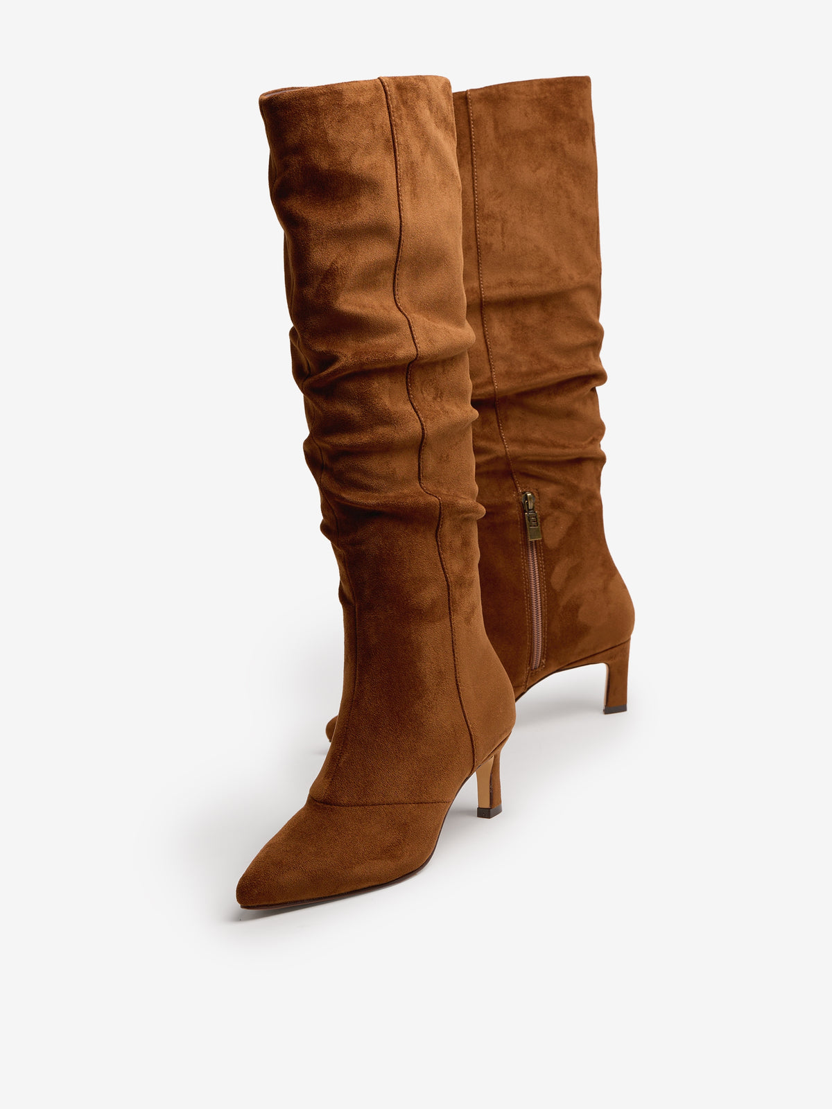 botas de tacón Mujer Botas de tacón marron 04