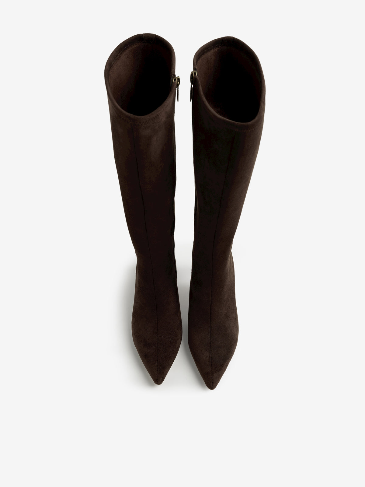 botas de tacón Mujer Botas marron 02