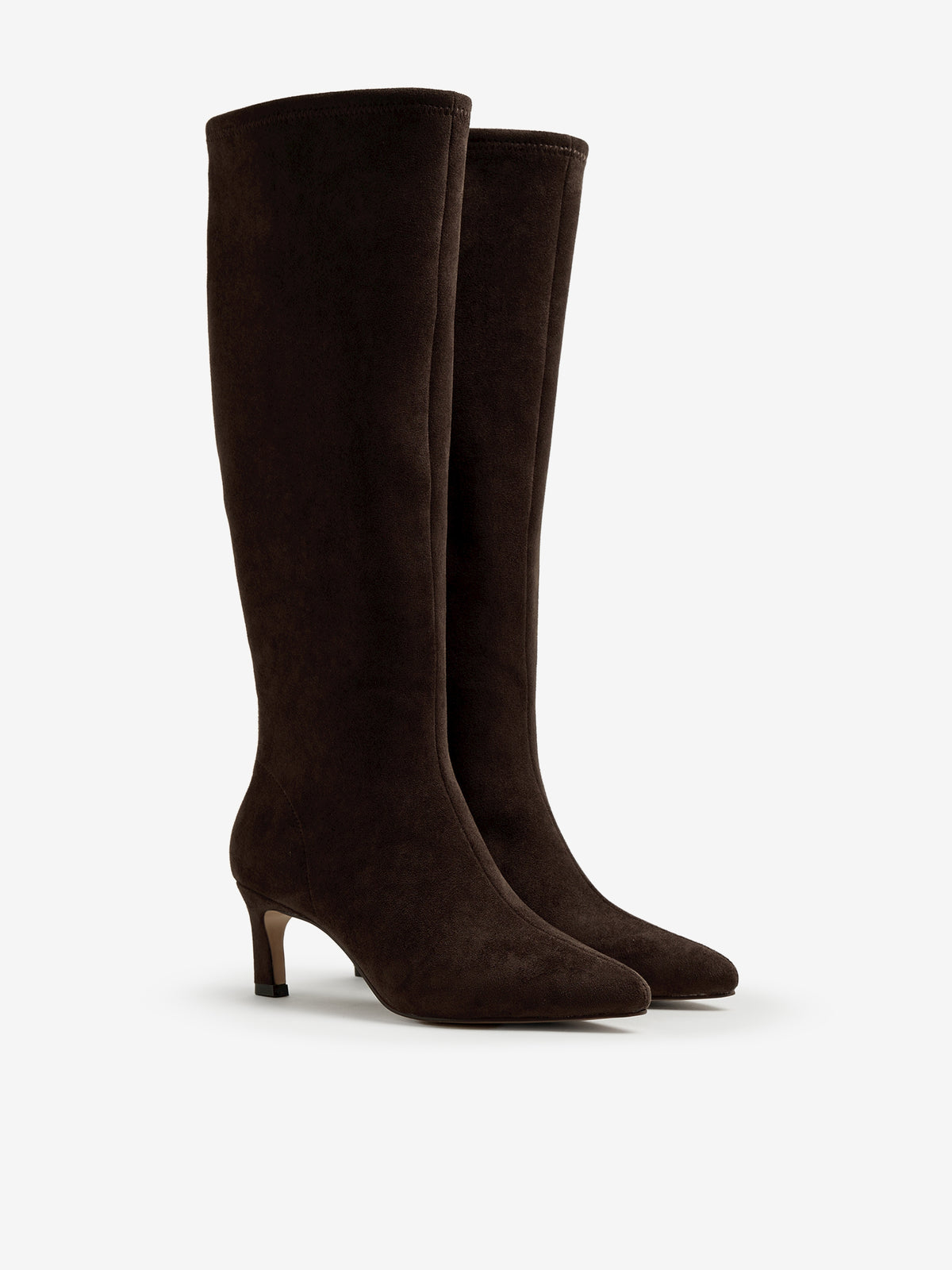 botas de tacón Mujer Botas marron 05