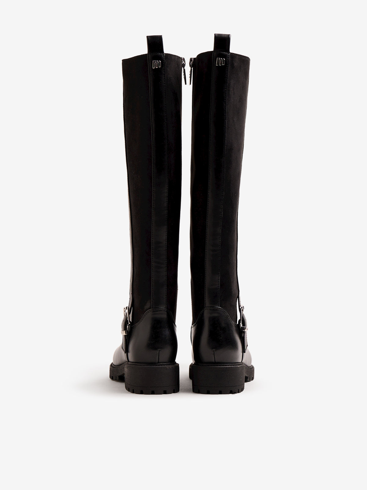 botas planas Mujer Botas planas negro 03