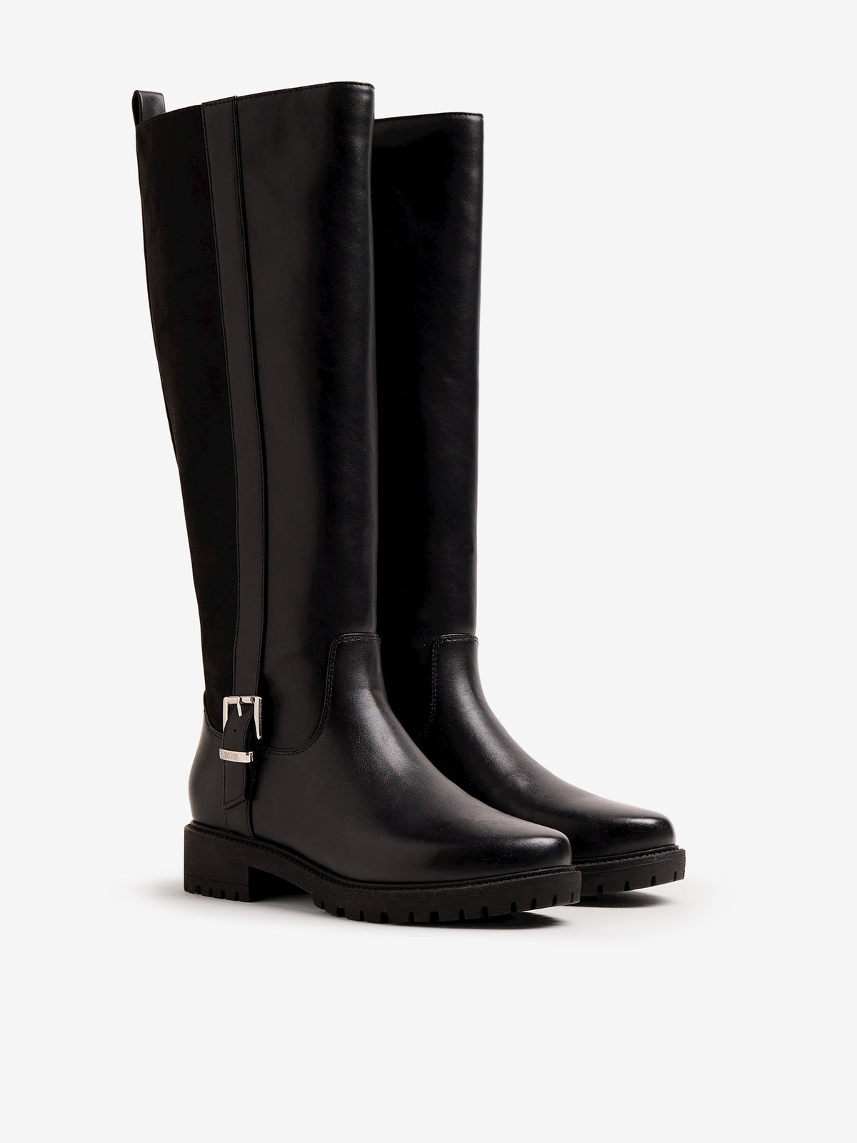 botas planas Mujer Botas planas negro 05