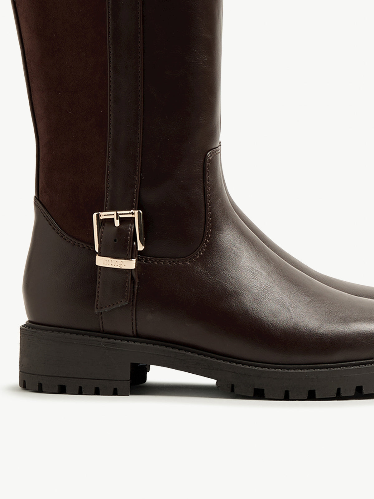 botas planas Mujer Botas planas marron 06