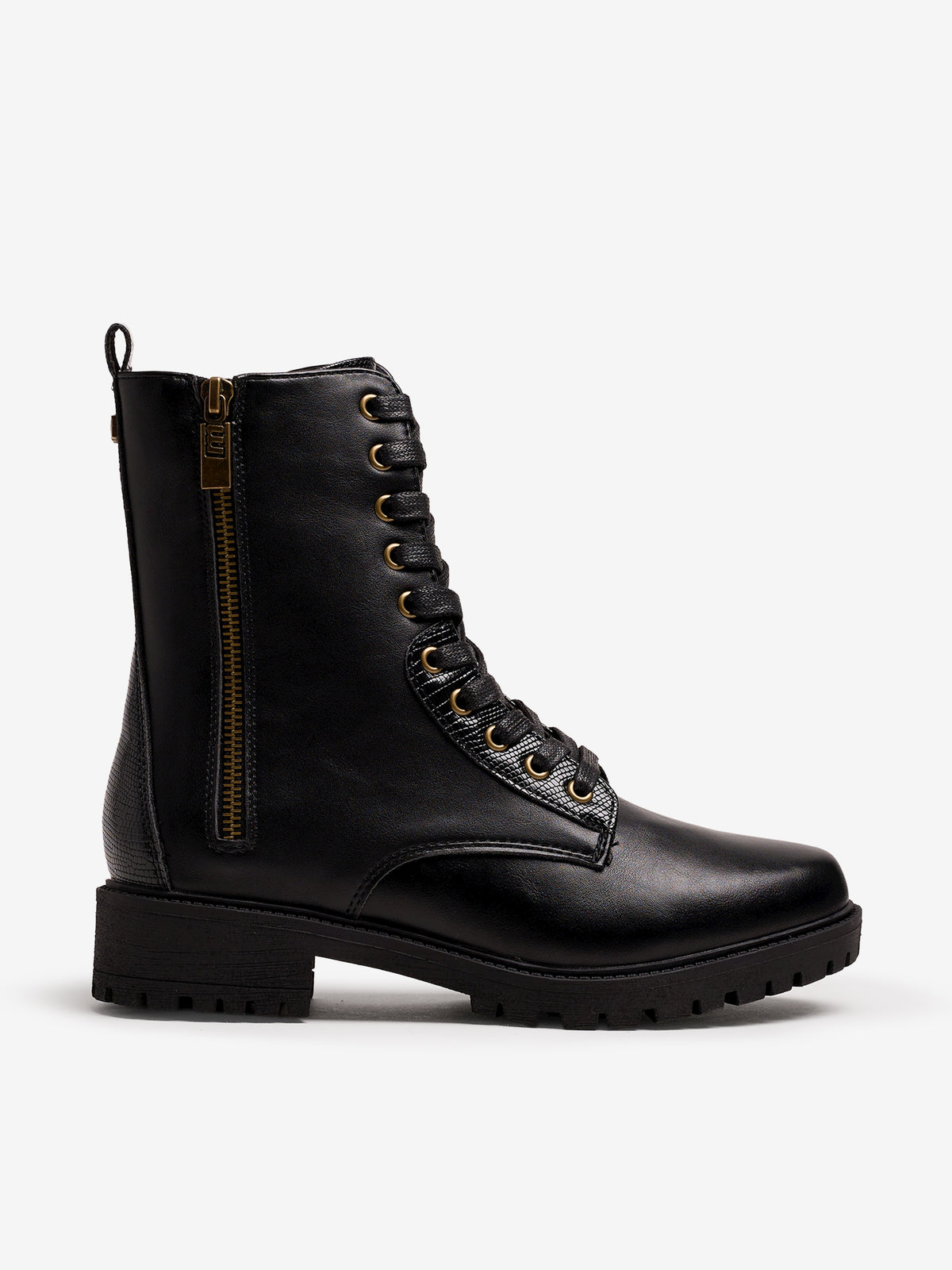 botines planos Mujer Botines negro 01