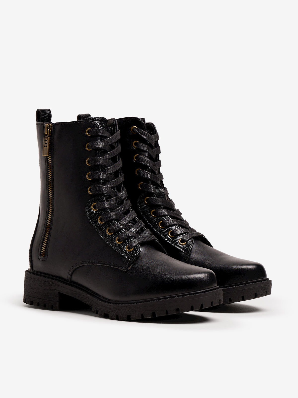 botines planos Mujer Botines negro 05