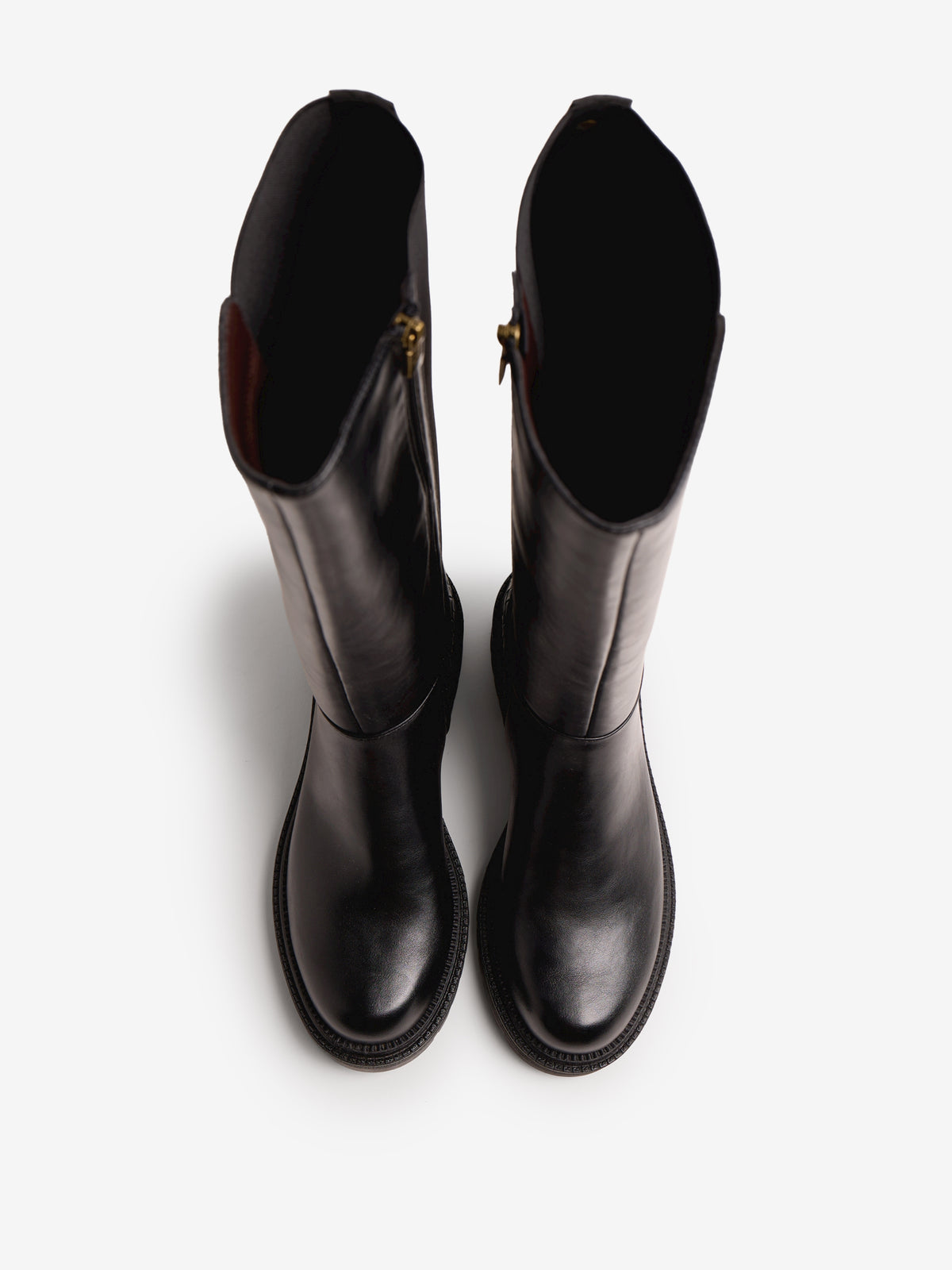 botas planas Mujer Botas de mujer negro 02