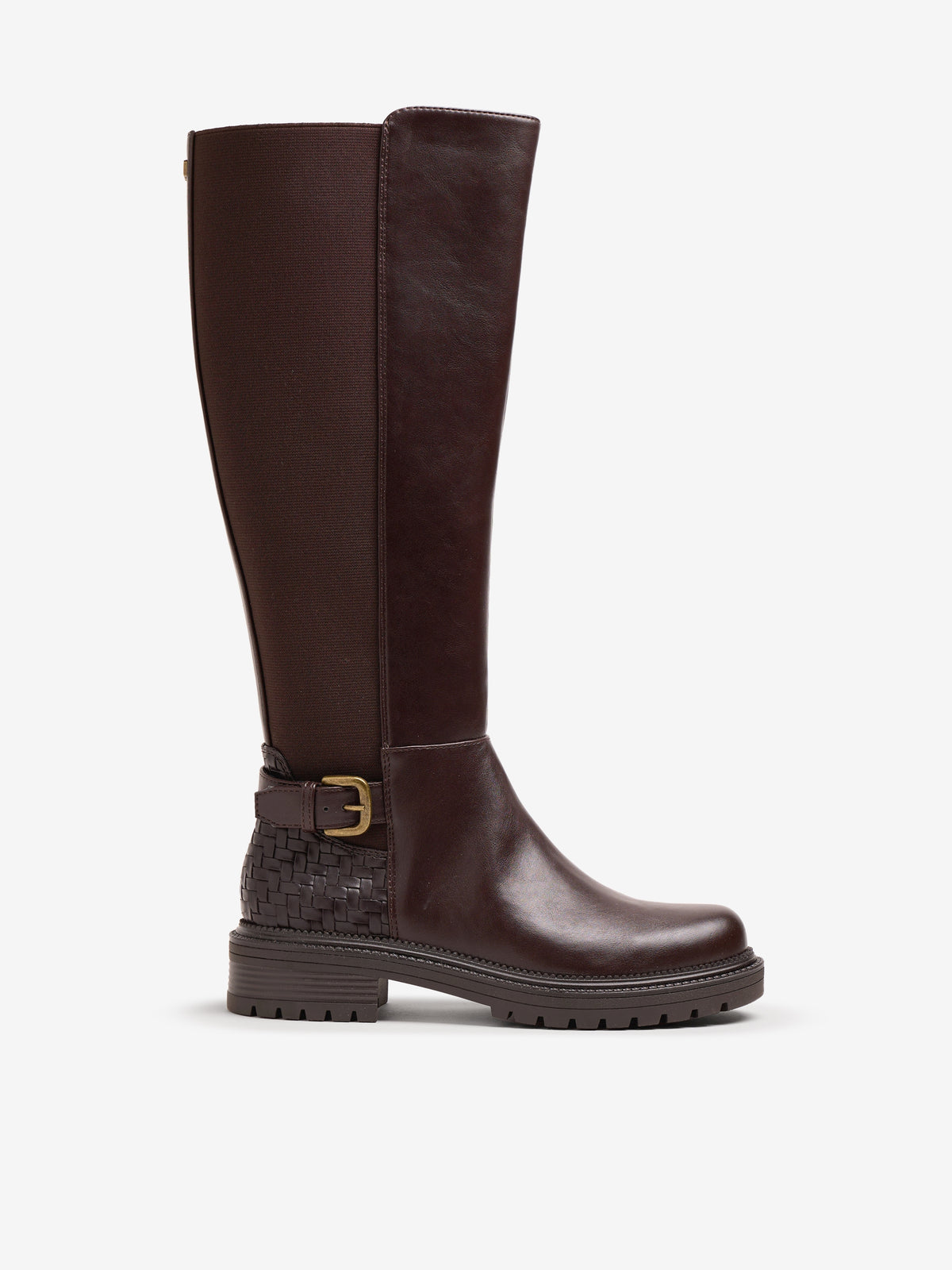 botas planas Mujer Botas marron 01